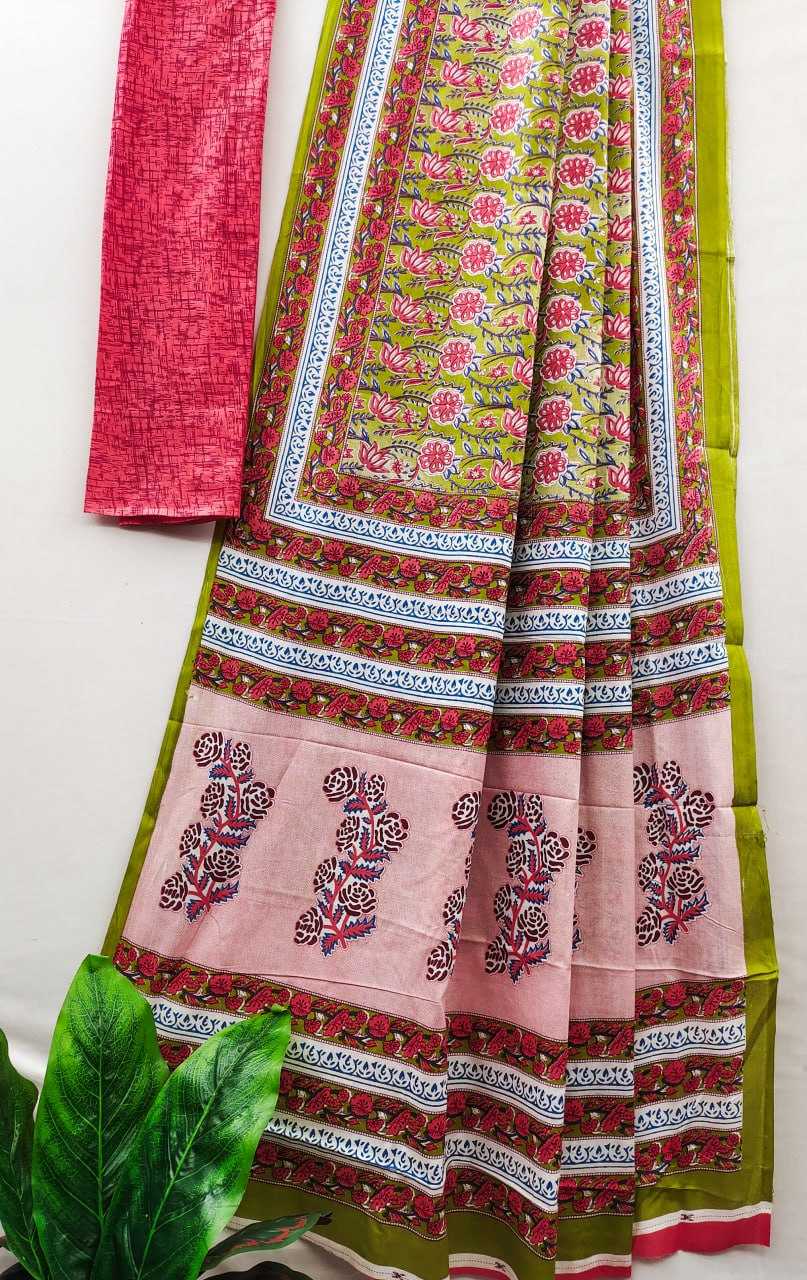 Ynf Cotton RIN229 93 Sarees Wholesale Fancy Sarees Printed Sarees Cotton Linen Sarees Manufacturer