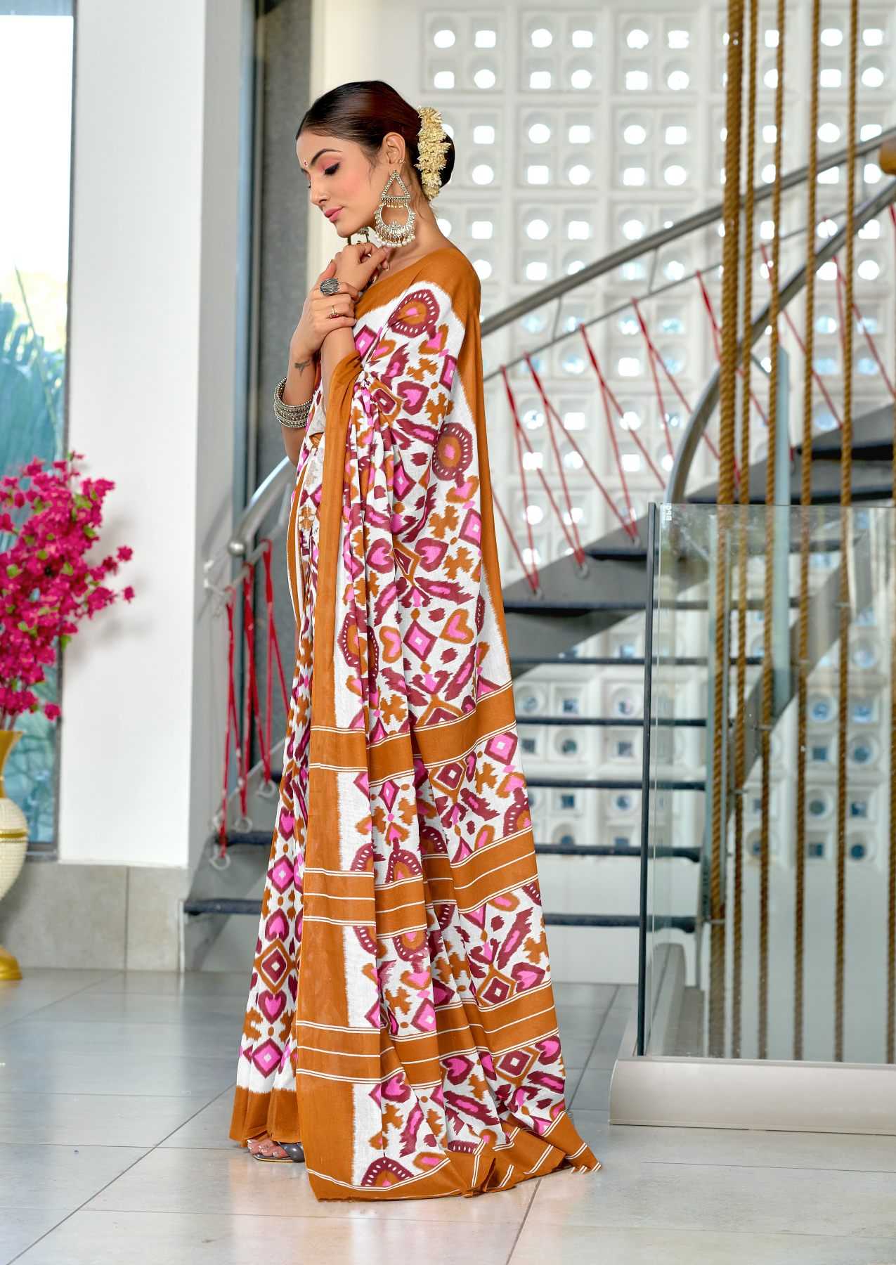 Ynf Cotton RIN229 NAYANTHARA Sarees Wholesale Printed Cotton Saree Cotton Sarees Mulmul Cotton Sarees Manufacturer