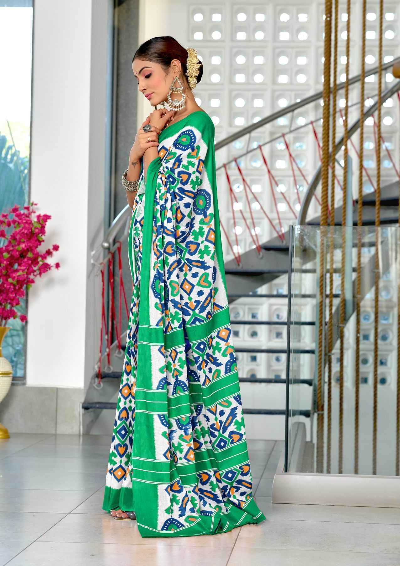 Ynf Cotton RIN229 NAYANTHARA Sarees Wholesale Printed Cotton Saree Cotton Sarees Mulmul Cotton Sarees Manufacturer