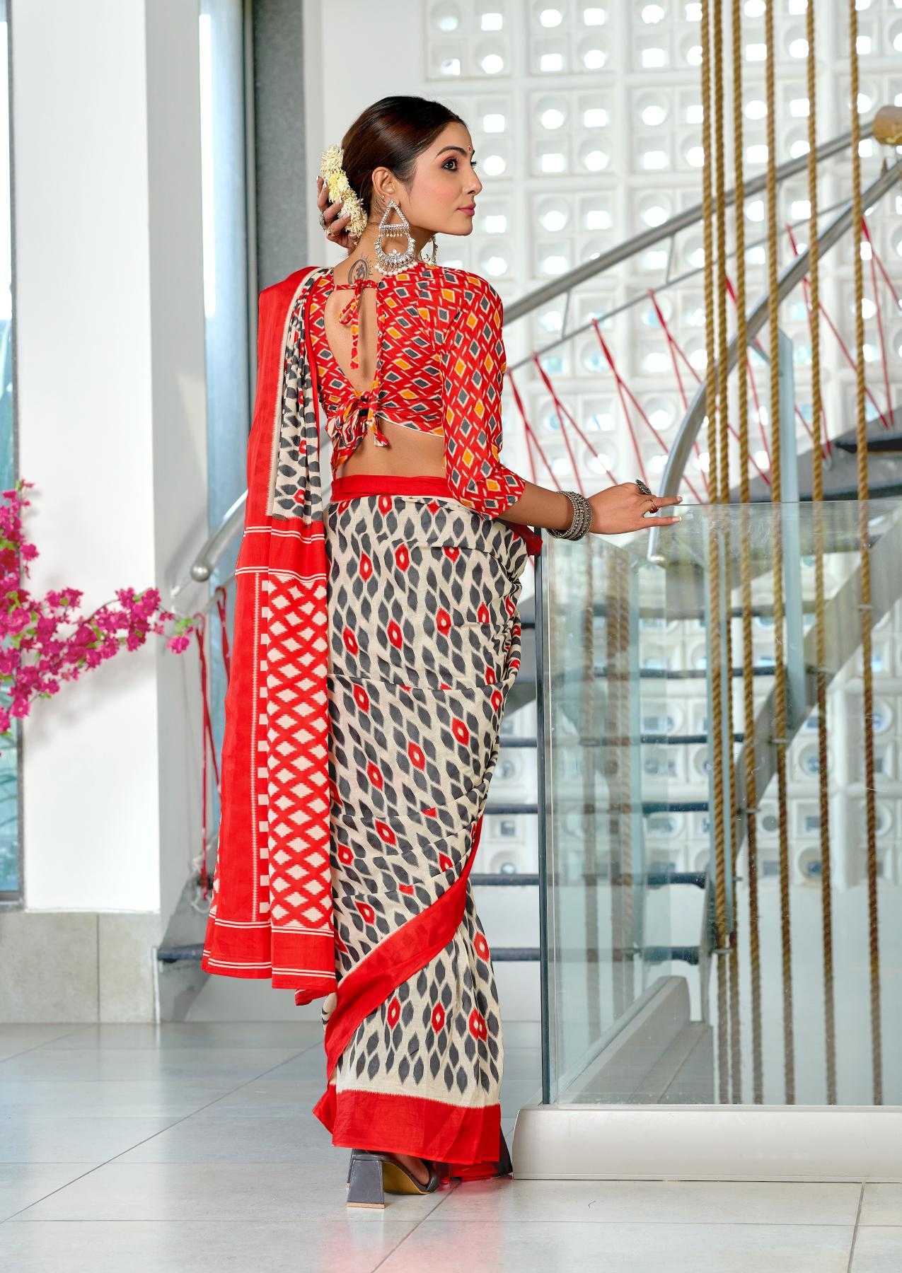 Ynf Cotton RIN229 PRIYALAXMI Sarees Wholesale Printed Cotton Saree Cotton Sarees Mulmul Cotton Sarees Manufacturer