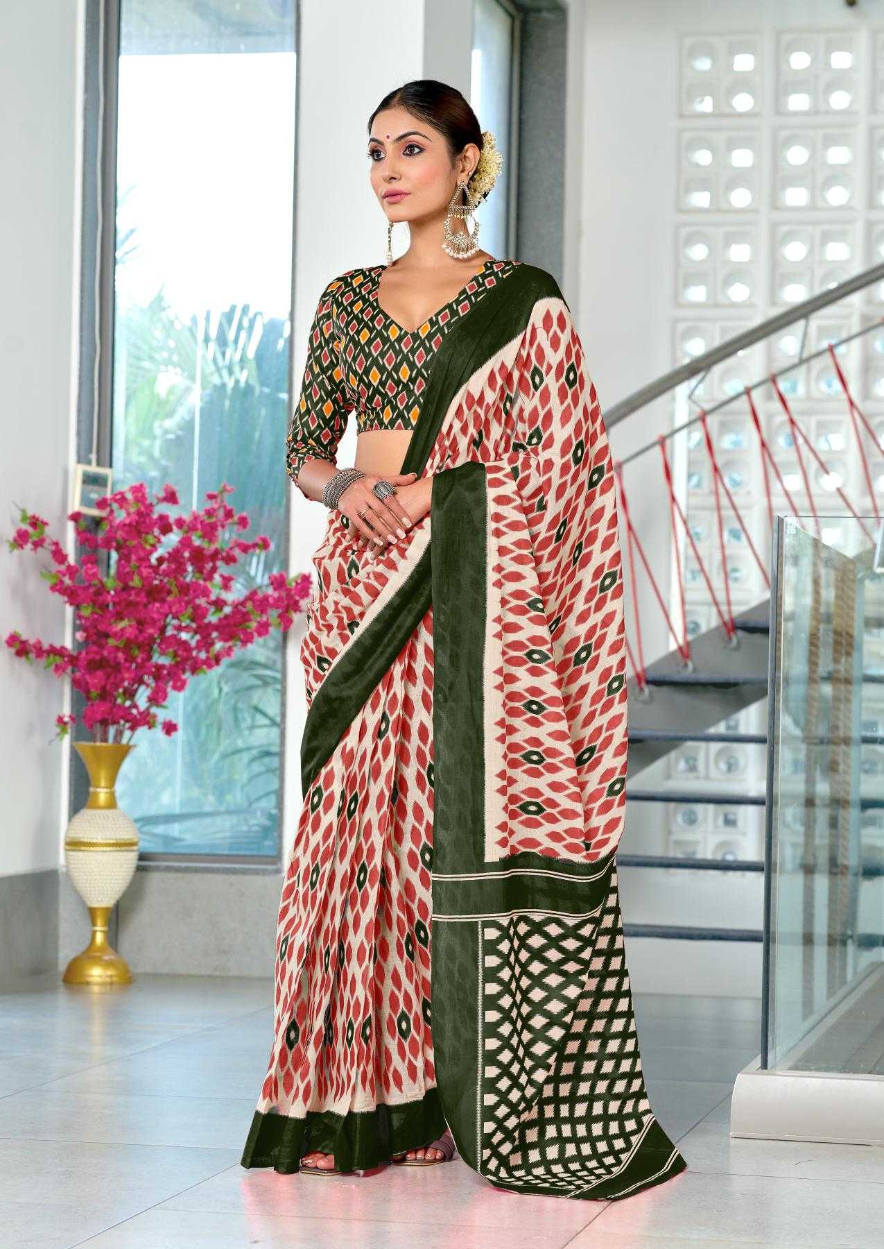 Ynf Cotton RIN229 PRIYALAXMI Sarees Wholesale Printed Cotton Saree Cotton Sarees Mulmul Cotton Sarees Manufacturer