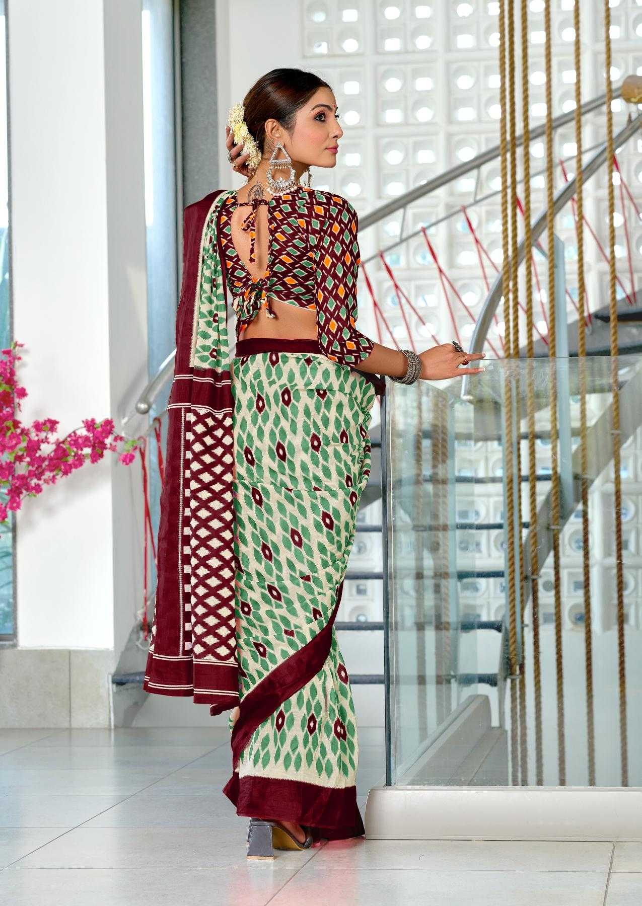 Ynf Cotton RIN229 PRIYALAXMI Sarees Wholesale Printed Cotton Saree Cotton Sarees Mulmul Cotton Sarees Manufacturer
