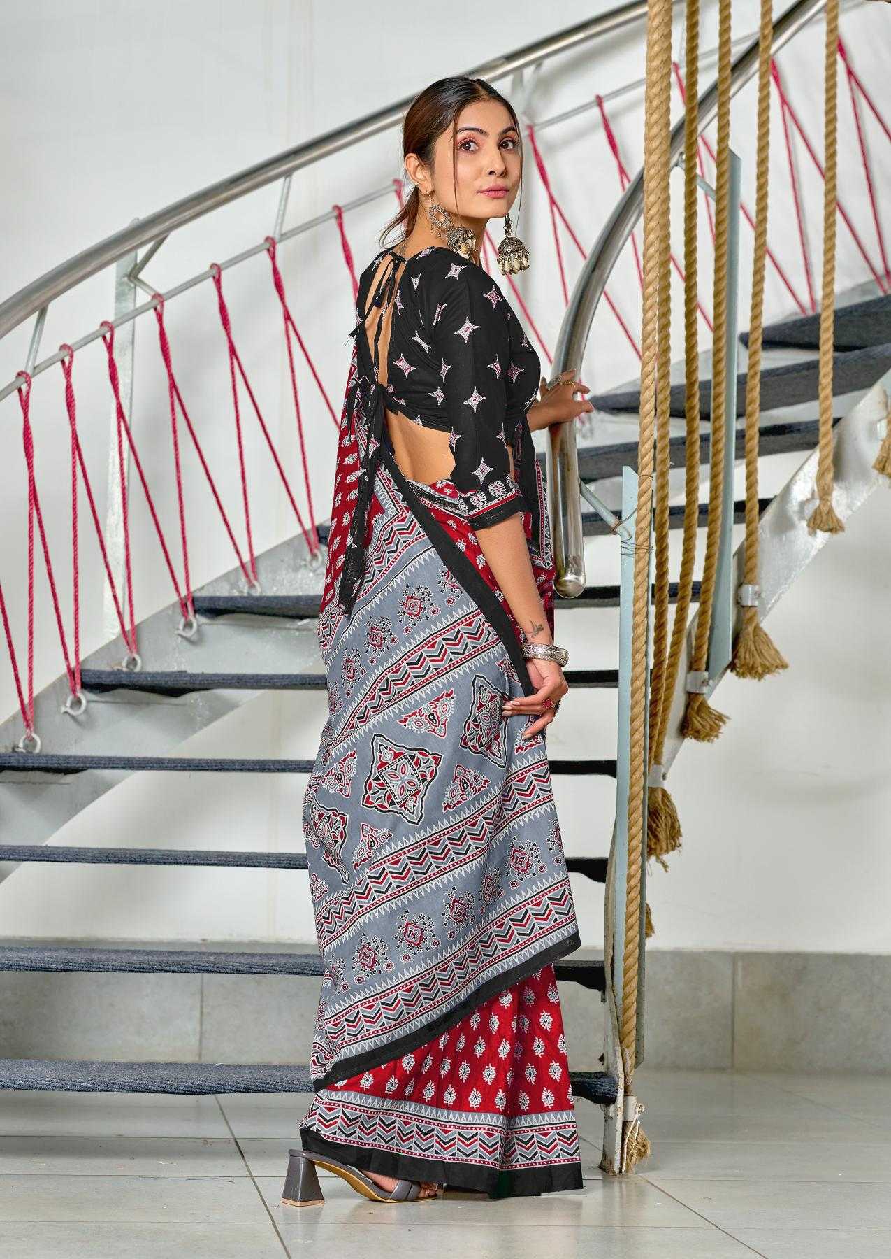 Ynf Cotton RIN229 RACHITA Sarees Wholesale Printed Cotton Saree Cotton Sarees Mulmul Cotton Sarees Manufacturer