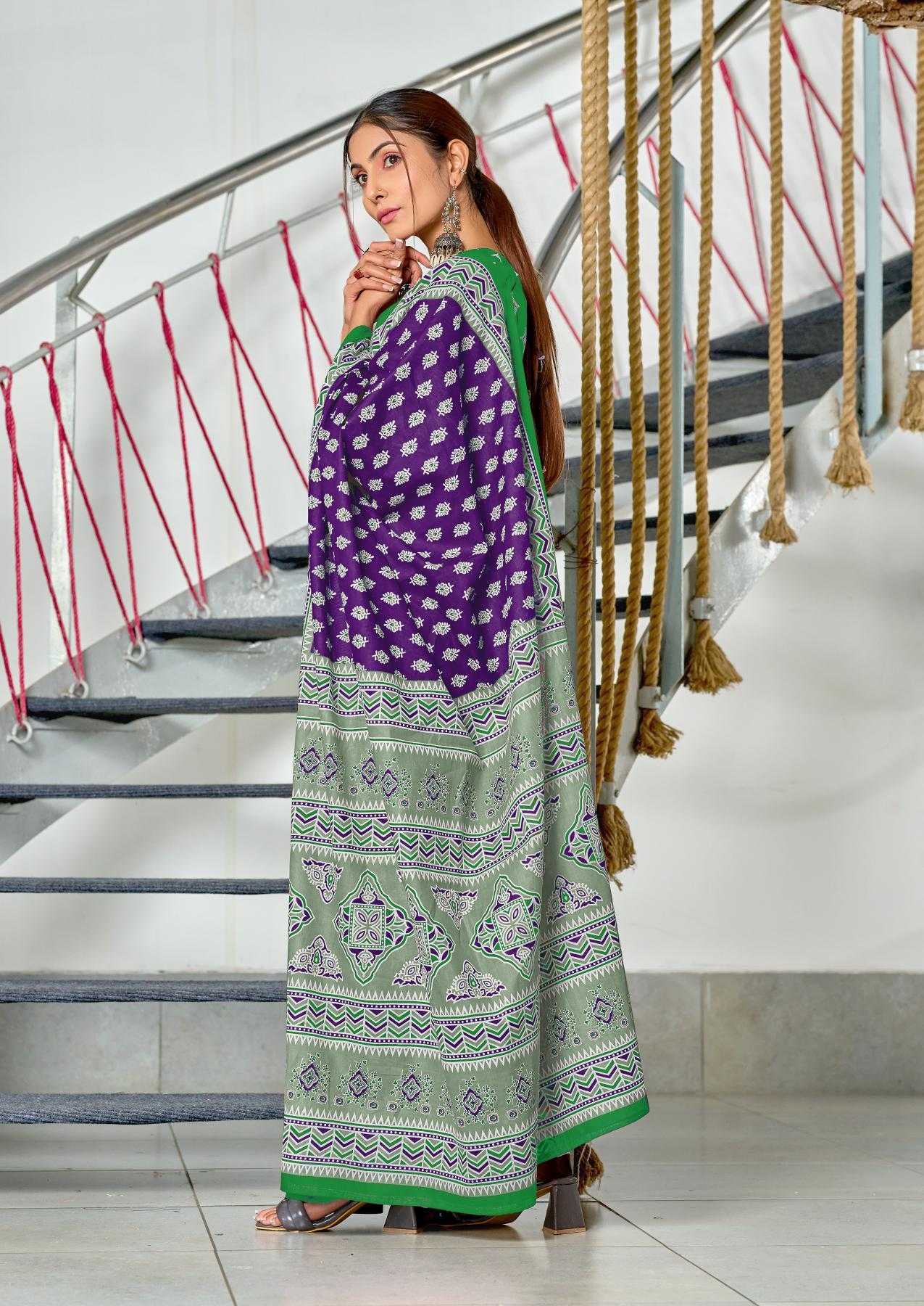 Ynf Cotton RIN229 RACHITA Sarees Wholesale Printed Cotton Saree Cotton Sarees Mulmul Cotton Sarees Manufacturer