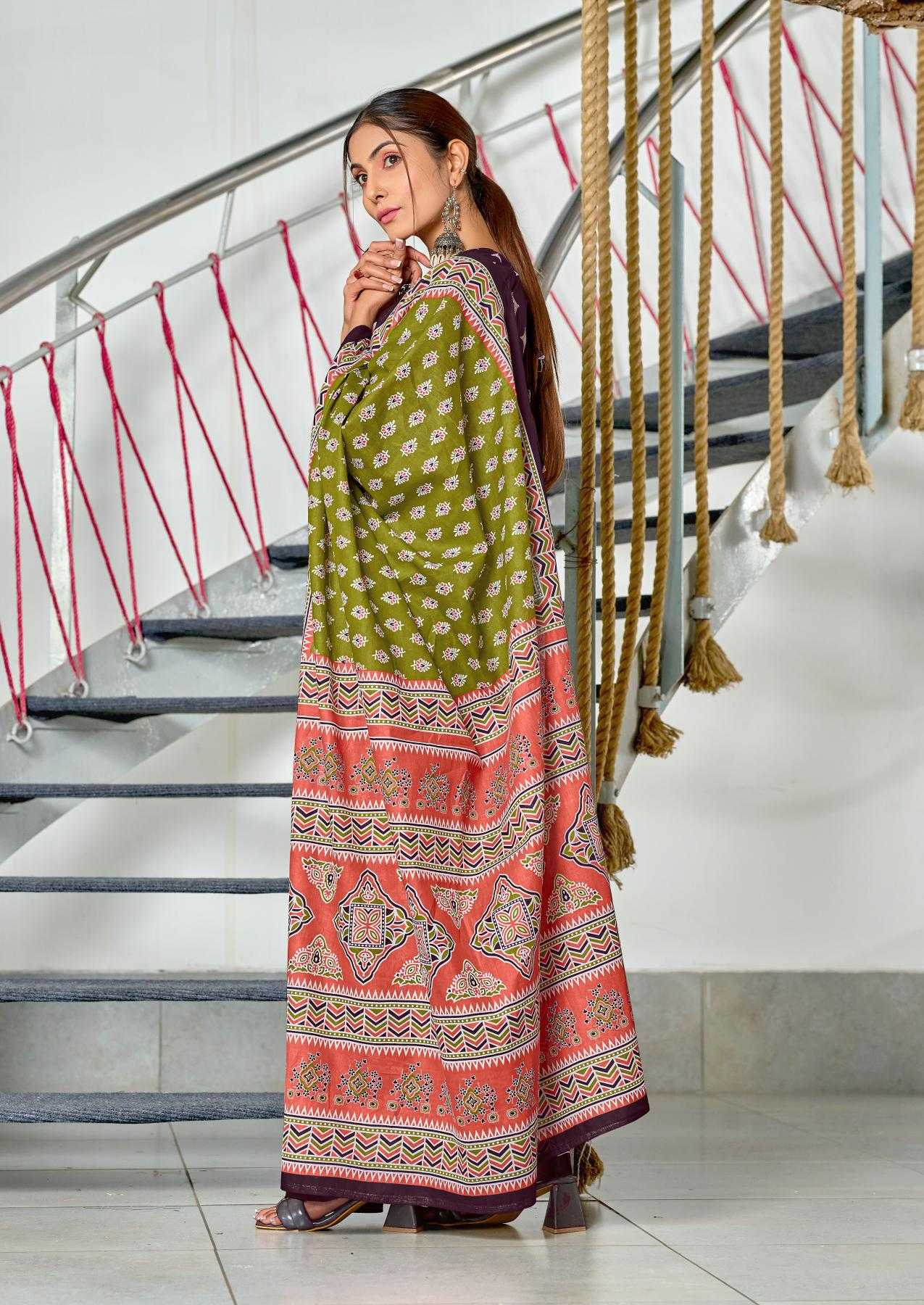 Ynf Cotton RIN229 RACHITA Sarees Wholesale Printed Cotton Saree Cotton Sarees Mulmul Cotton Sarees Manufacturer