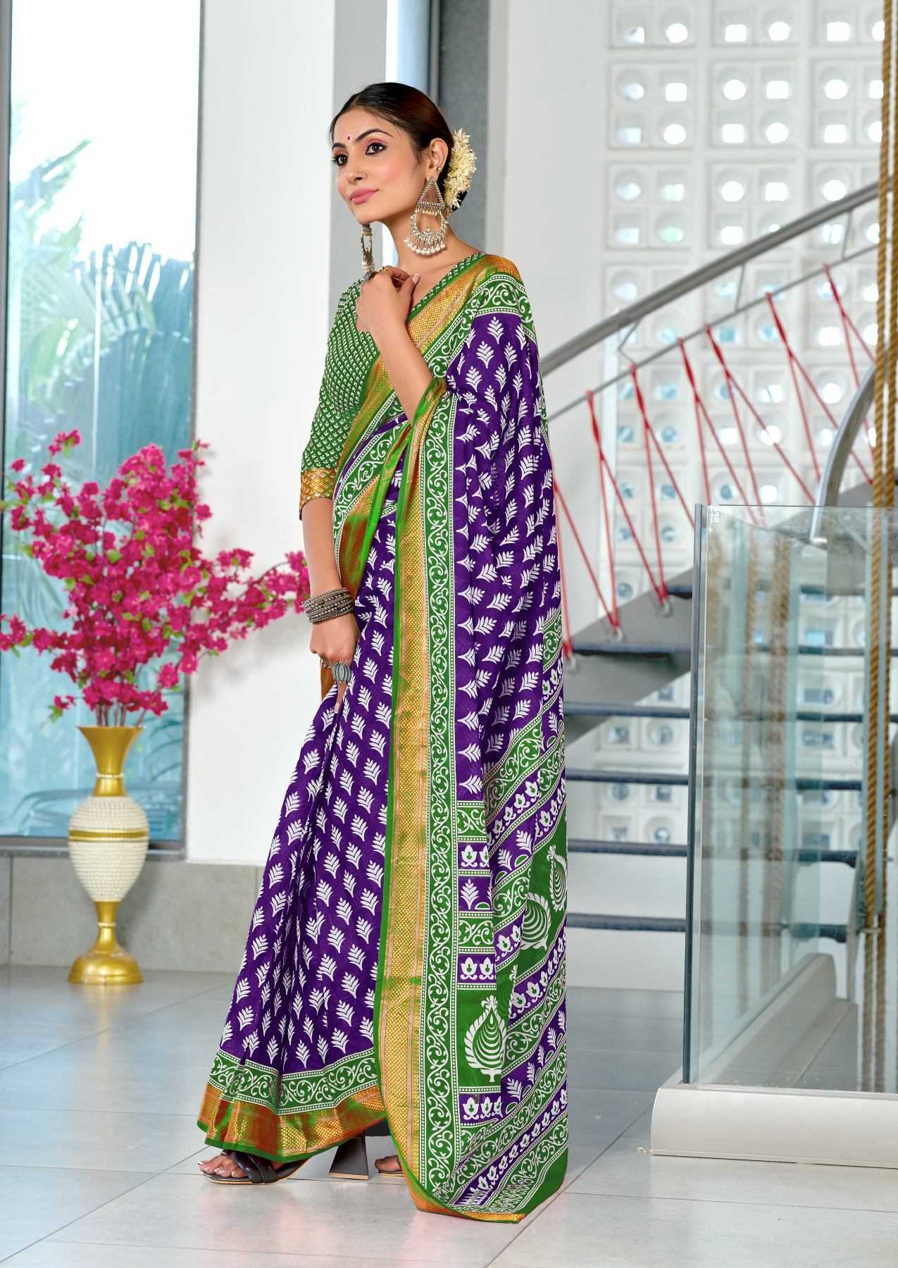 Ynf Cotton Sarees Wholesale Printed Cotton Saree Cotton Sarees Mulmul Cotton Sarees Manufacturer