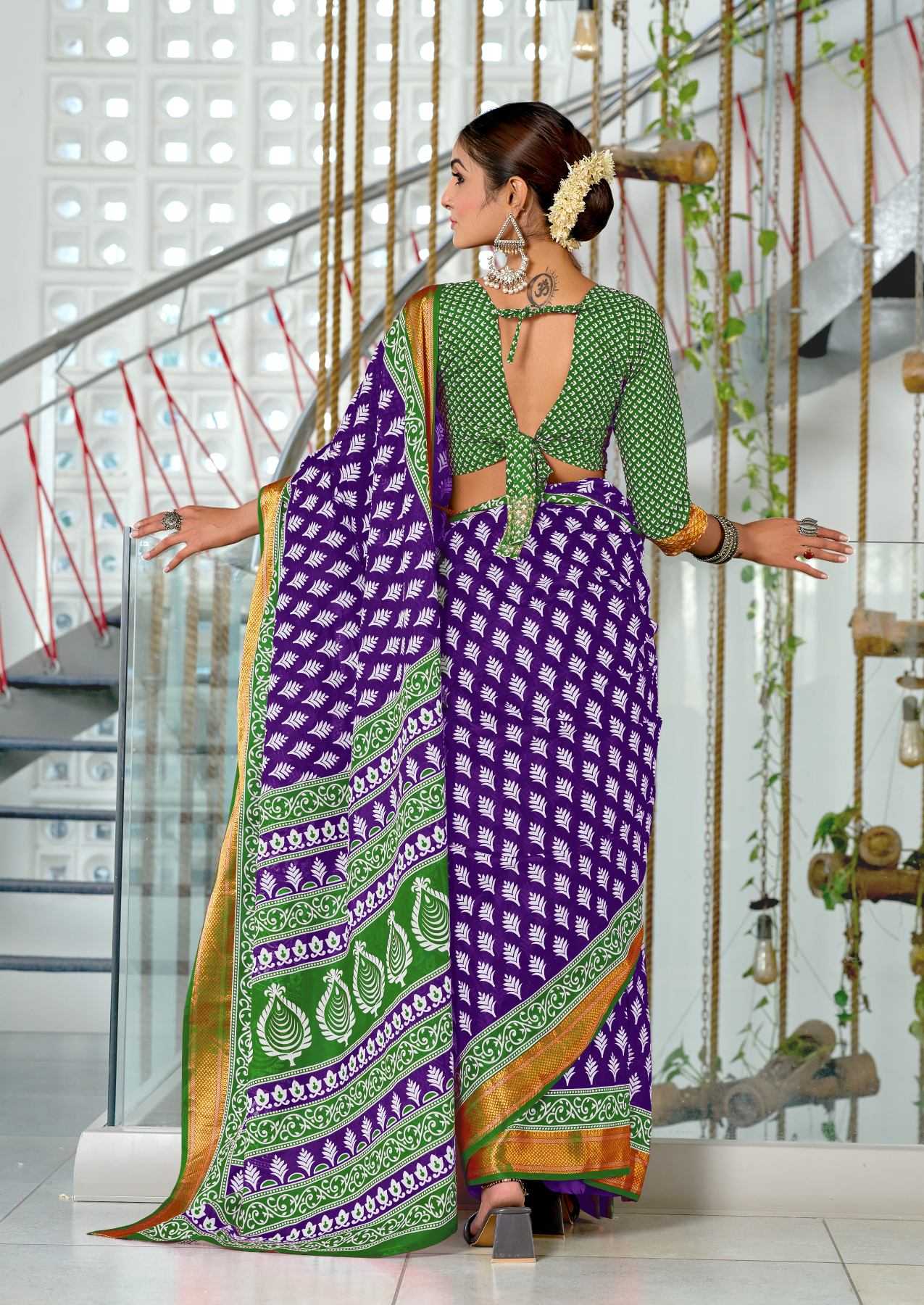 Ynf Cotton Sarees Wholesale Printed Cotton Saree Cotton Sarees Mulmul Cotton Sarees Manufacturer