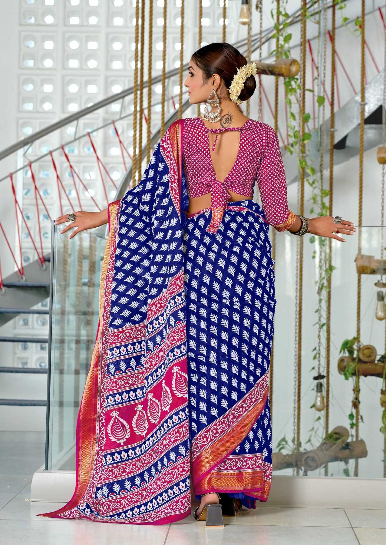 Ynf Cotton Sarees Wholesale Printed Cotton Saree Cotton Sarees Mulmul Cotton Sarees Manufacturer