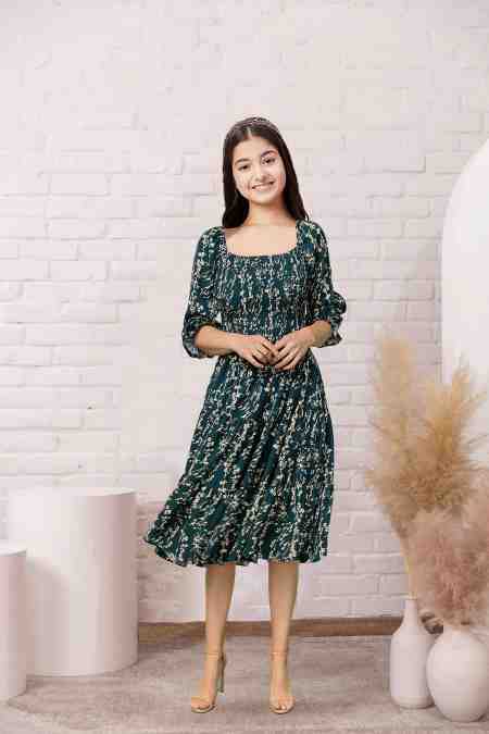 Ynf Crepe KESH334 KD-MAXICAN Western Wears Wholesale Tops Bottom Wear Manufacturer
