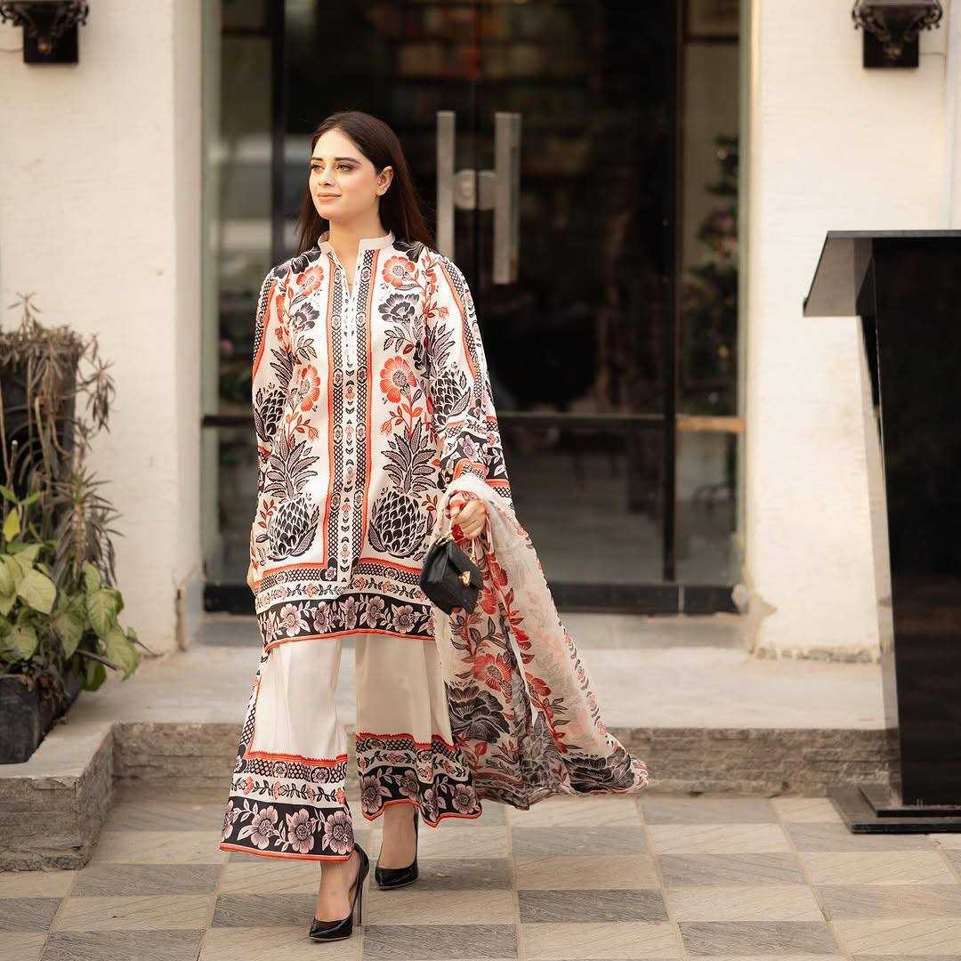 Ynf Crepe RIN197 4781 Suits & Dresses Wholesale Printed Suits Bridal Suits Designer Suits Manufacturer