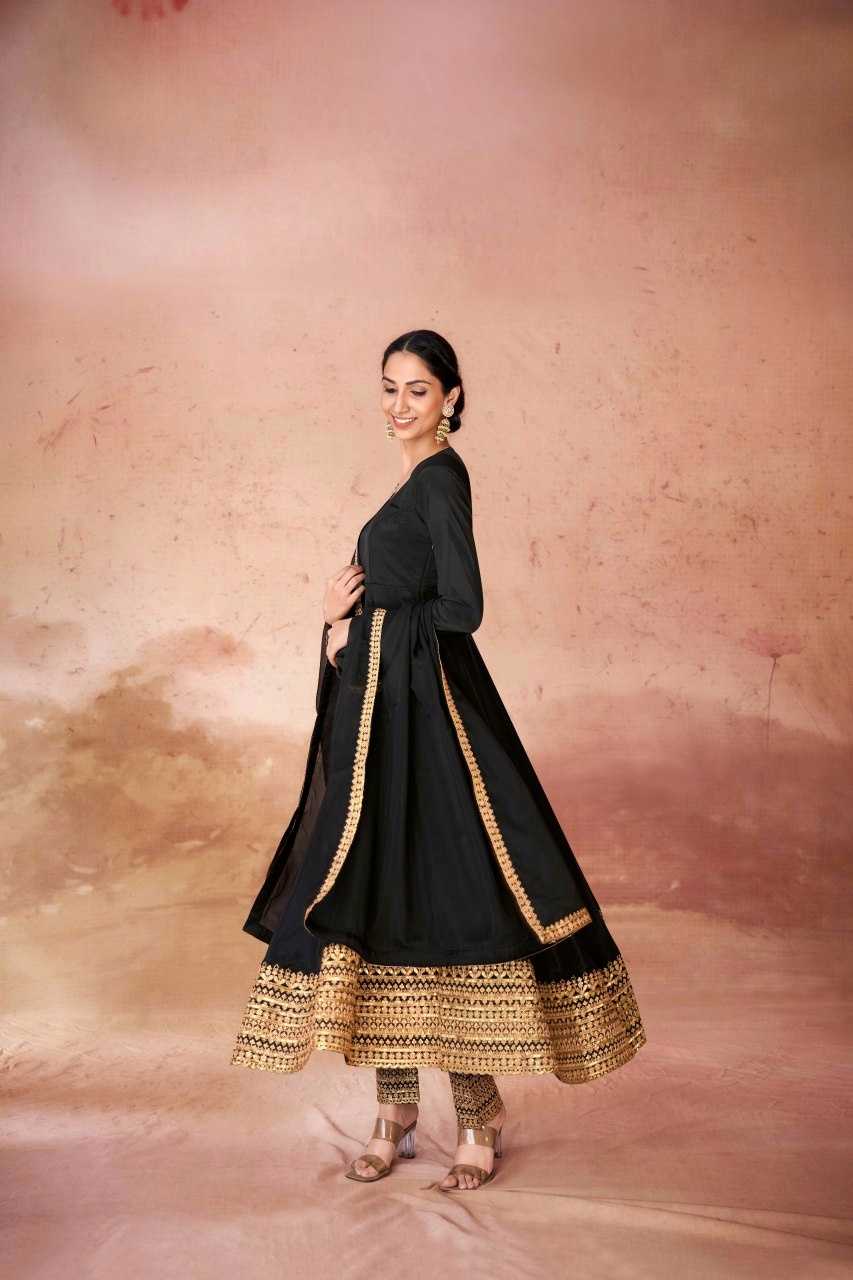 Ynf Crepe RIN197 4799 Suits & Dresses Wholesale Party wear suits Bridal Suits Designer Suits Manufacturer