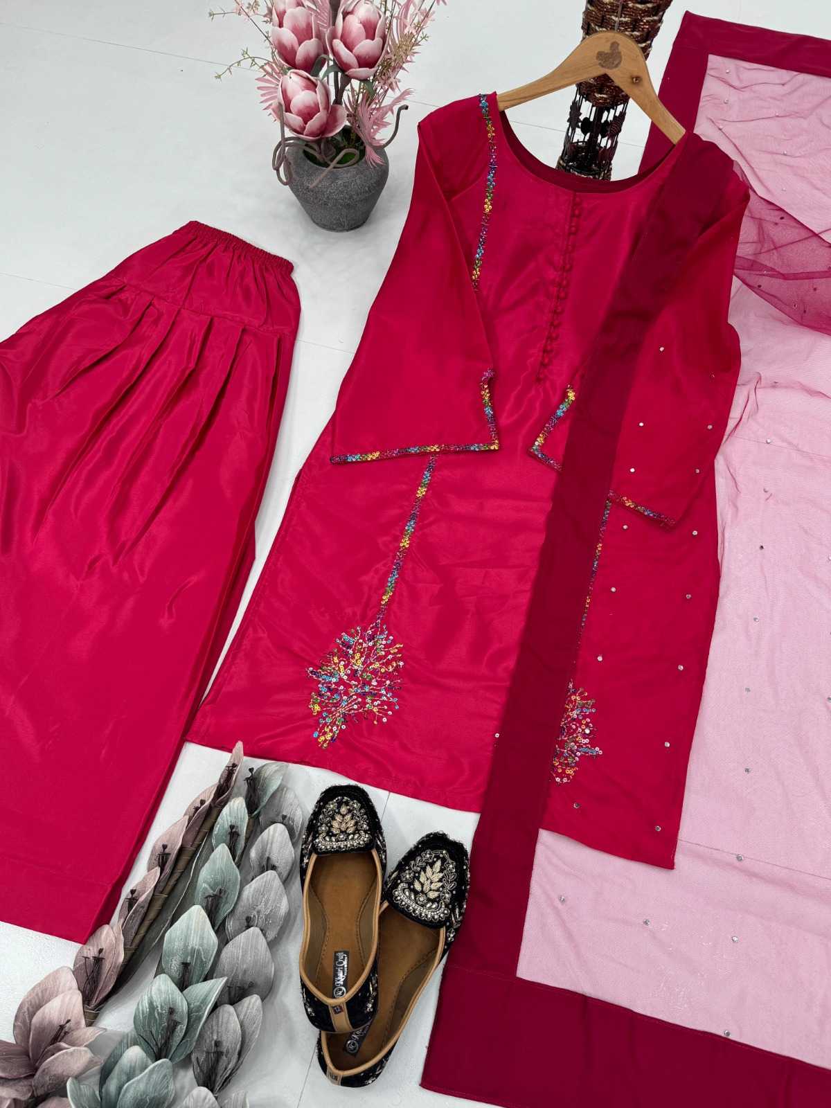 Ynf Crepe RIN222 NATURAL CREAP Suits & Dresses Wedding Collections Festive Collections Wholesale Embroidery Suits Wedding Suits Designer Suits Manufacturer