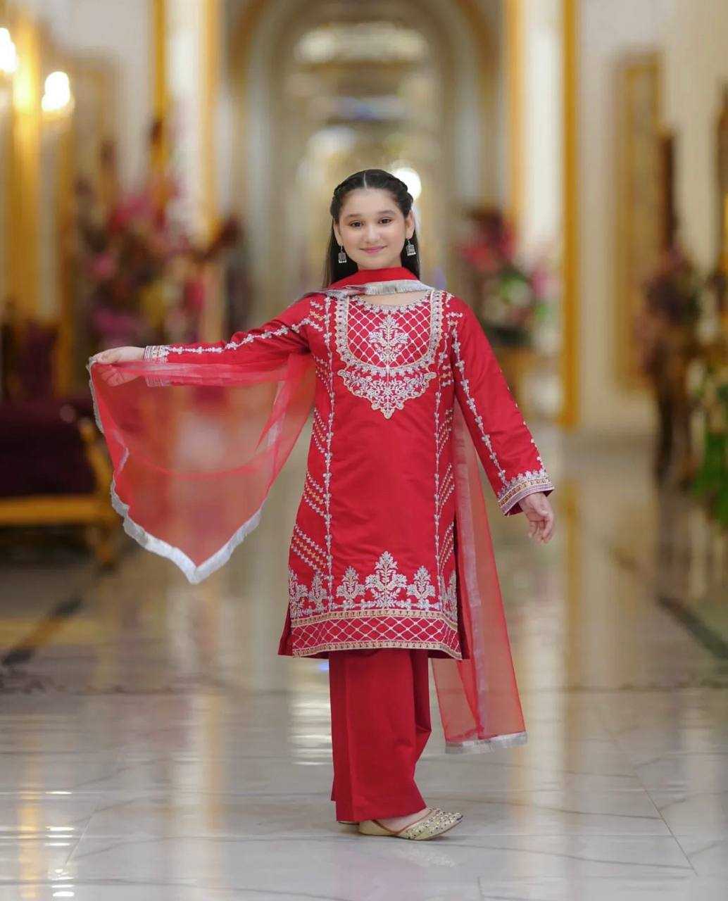 Ynf Crepe Silk KESH415 214 Kids Wear Wholesale Kids Lehenga Ethnic Dresses For Kids Indian Wear For Kids Manufacturer