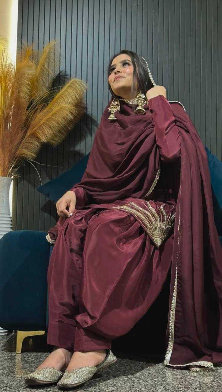 Ynf Crepe Silk KESH499 3120 Suits & Dresses Wholesale Party wear suits Silk Suits Handwork Suits Manufacturer