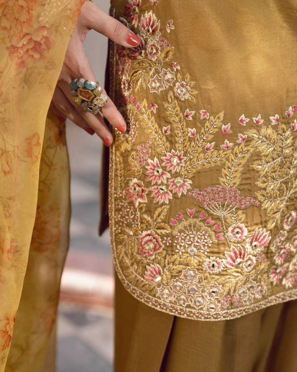 Ynf Crepe Silk KESH499 515 Suits & Dresses Wholesale Embroidery Suits Ladies Silk Suit Designer Suits Manufacturer