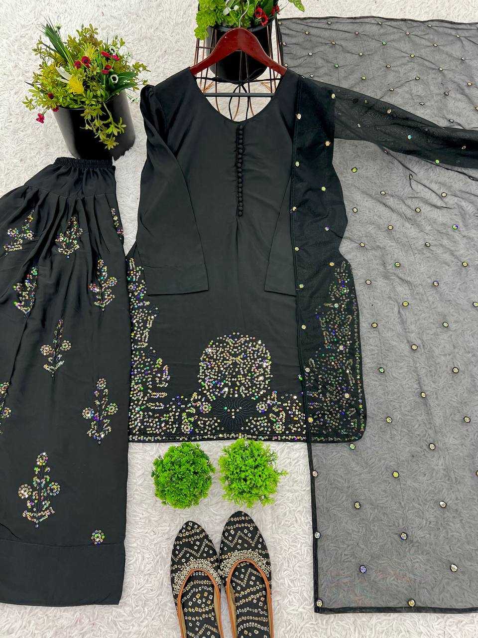 Ynf Crepe Silk KESH499 5267 Suits & Dresses Wholesale Designer Suits Party Wear Dresses Manufacturer