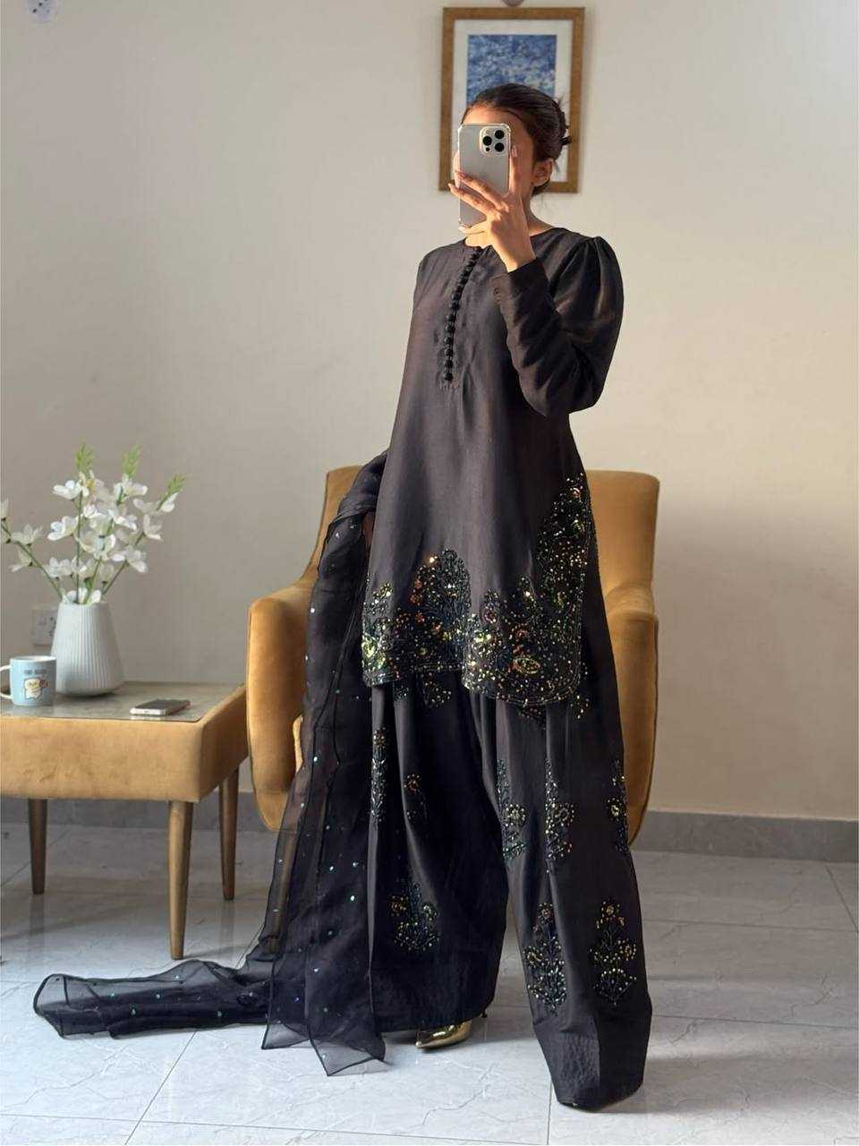 Ynf Crepe Silk KESH499 5267 Suits & Dresses Wholesale Designer Suits Party Wear Dresses Manufacturer