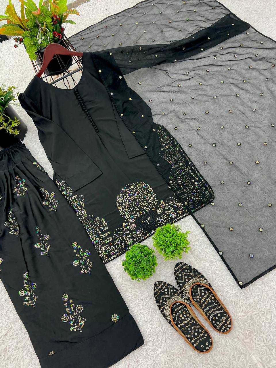 Ynf Crepe Silk KESH499 5267 Suits & Dresses Wholesale Designer Suits Party Wear Dresses Manufacturer