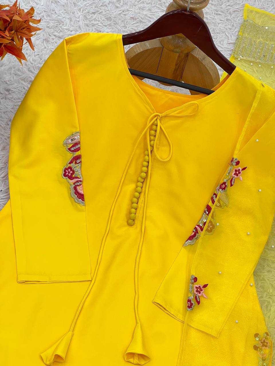 Ynf Crepe Silk KESH499 859 Suits & Dresses Wholesale Embroidery Suits Ladies Silk Suit Designer Suits Manufacturer