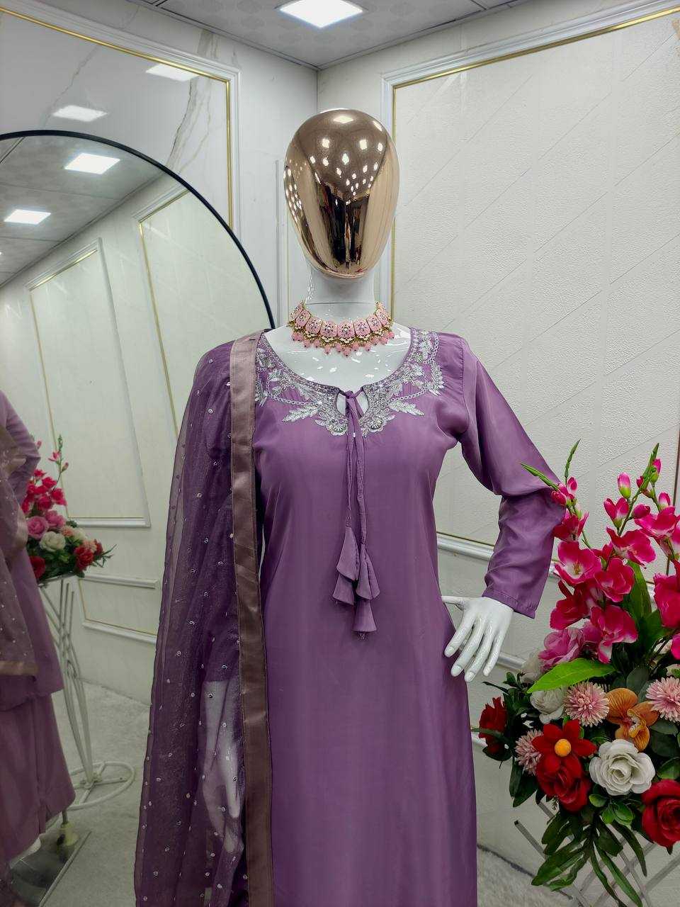 Ynf Crepe Silk KESH506 1194 Suits & Dresses Wholesale Ladies Suits Embroidery Suits Designer Suits Manufacturer