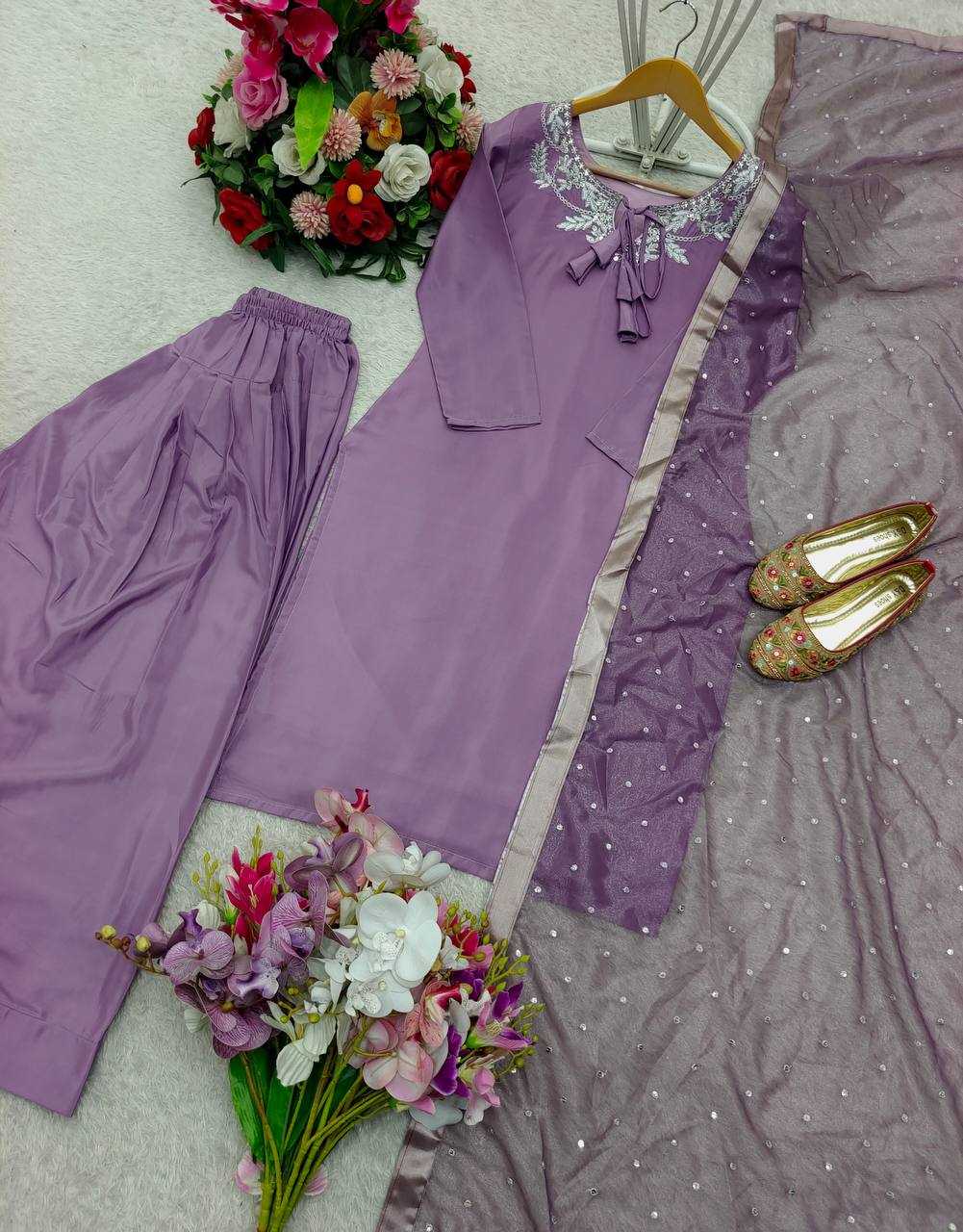 Ynf Crepe Silk KESH506 1194 Suits & Dresses Wholesale Ladies Suits Embroidery Suits Designer Suits Manufacturer