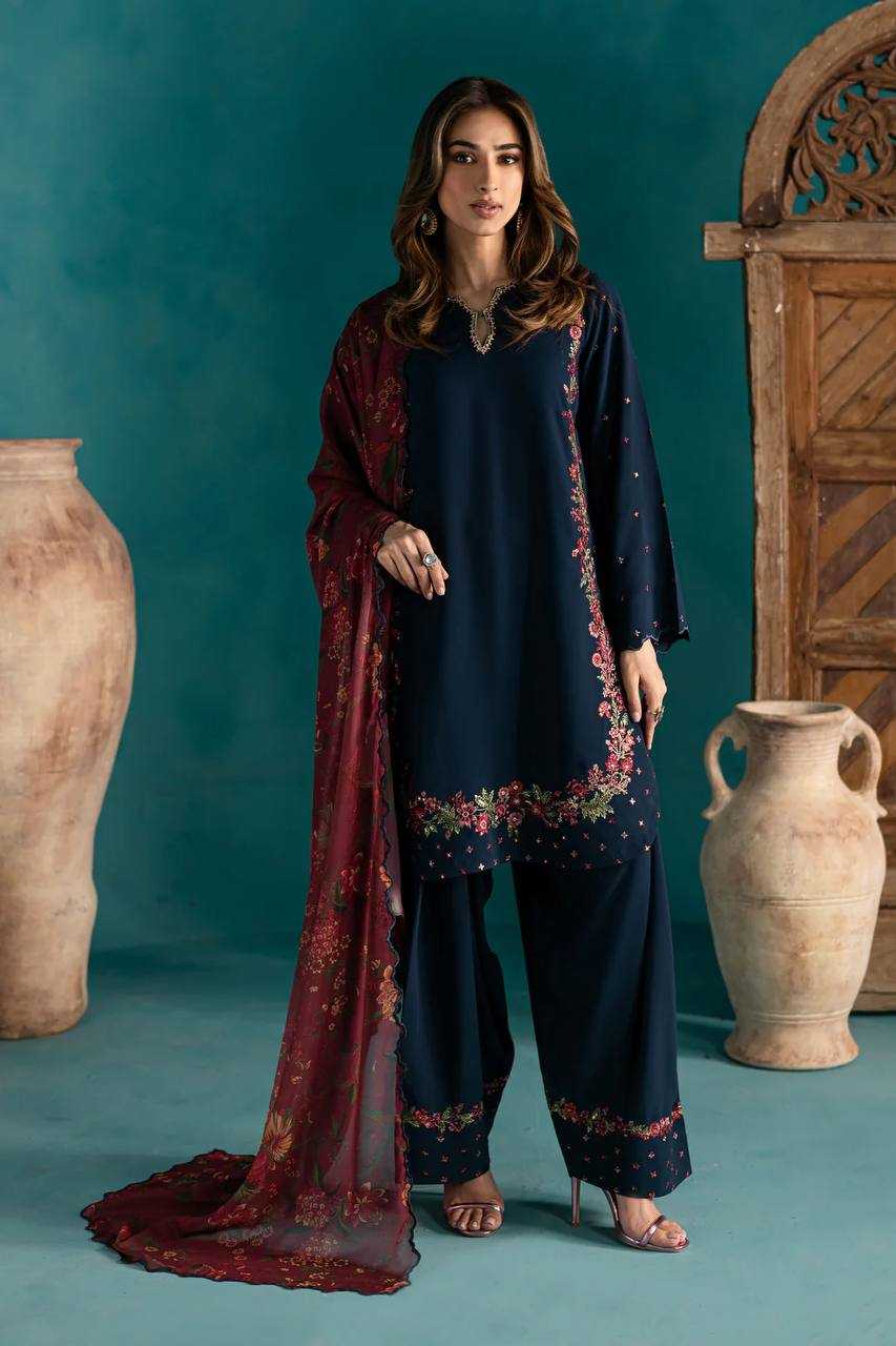 Ynf Crepe Silk RIN197 4720 Suits & Dresses Wholesale Embroidery Suits Bridal Suits Designer Suits Manufacturer