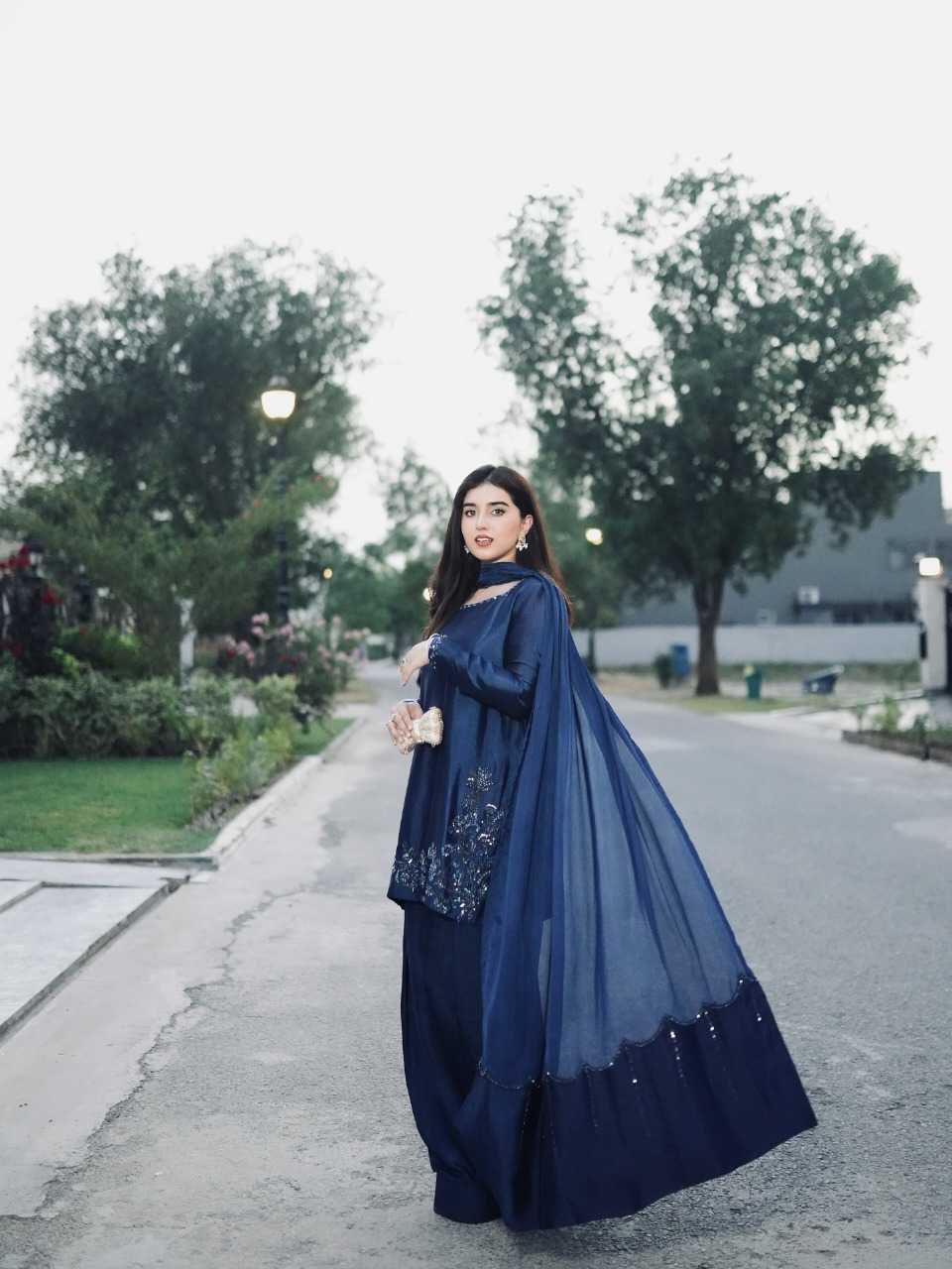 Ynf Crepe Silk RIN197 4767 Suits & Dresses Wholesale Embroidery Suits Party wear suits Designer Suits Manufacturer