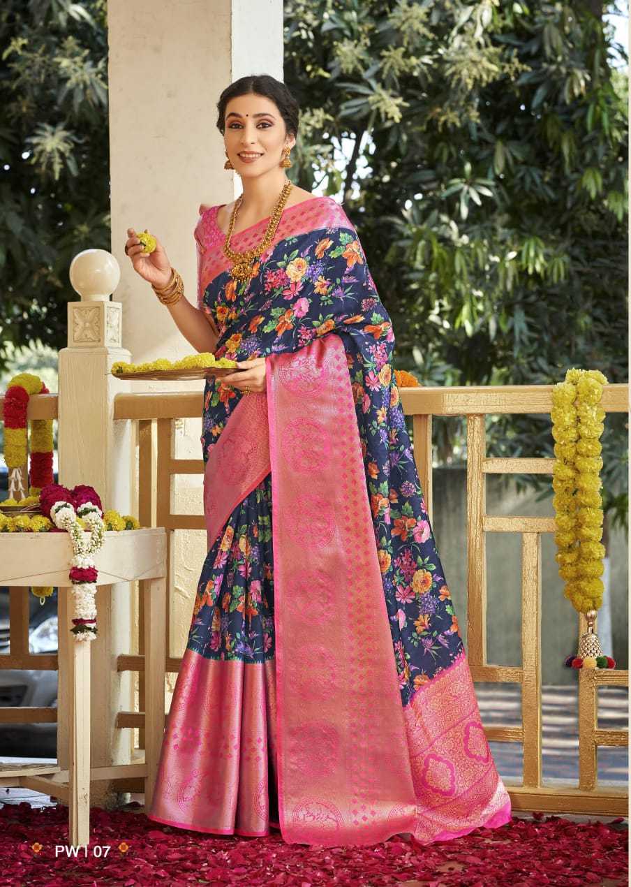 Ynf Crepe Silk RIN203 Contrast Rich Silk Sarees Wedding Collections Wholesale Printed Silk Saree Crepe Silk Saree Designer Silk Sarees Manufacturer