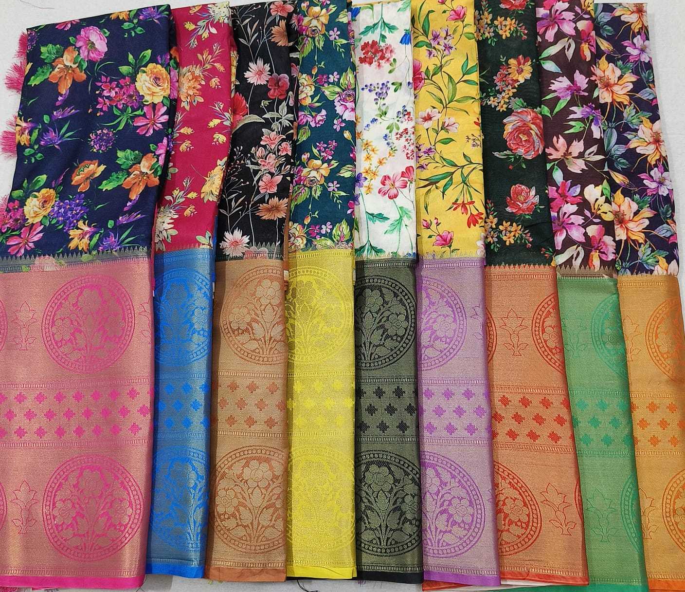 Ynf Crepe Silk RIN203 Contrast Rich Silk Sarees Wedding Collections Wholesale Printed Silk Saree Crepe Silk Saree Designer Silk Sarees Manufacturer