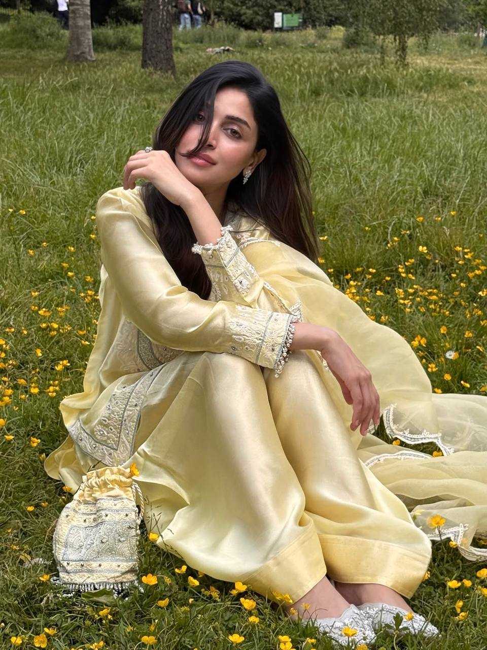 Ynf Crepe Silk RIN207 656 Suits & Dresses Wholesale Ladies Suits Palazzo Suit Party Wear Dresses Manufacturer