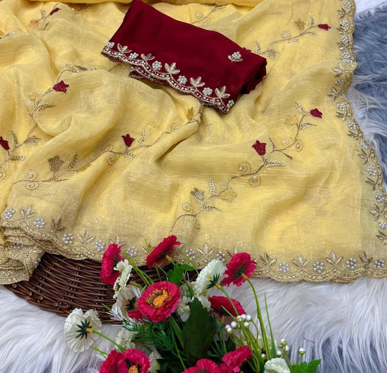 Ynf Crunchi RIN171 895 Sarees Wedding Collections Festive Collections Wholesale Leheriya Sarees Cutwork Saree Silk Sarees Manufacturer