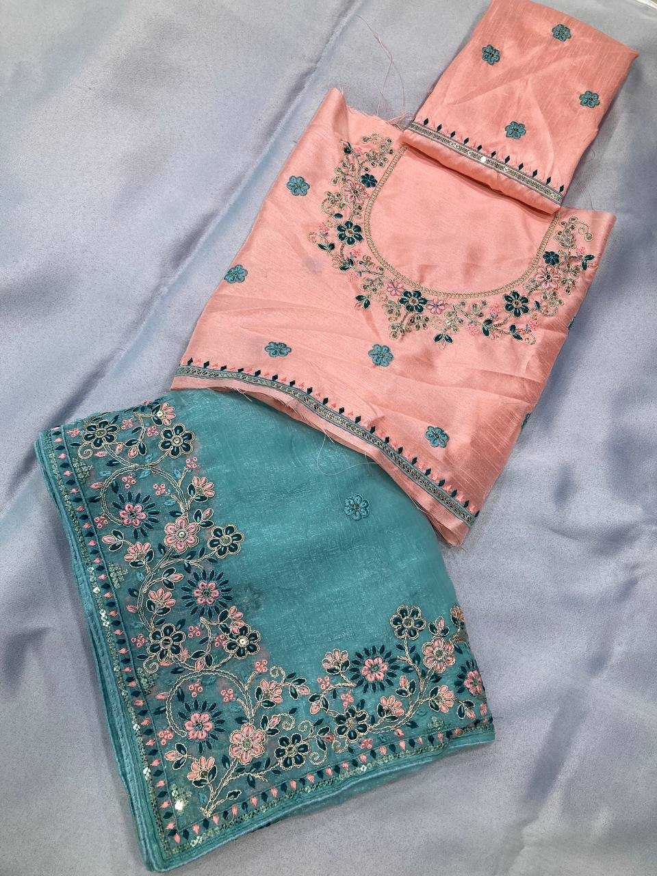 Ynf Crunchi RIN188 Suvarna Silk Sarees Wedding Collections Wholesale Embroidered Silk Sarees Sangeet Outfits Manufacturer