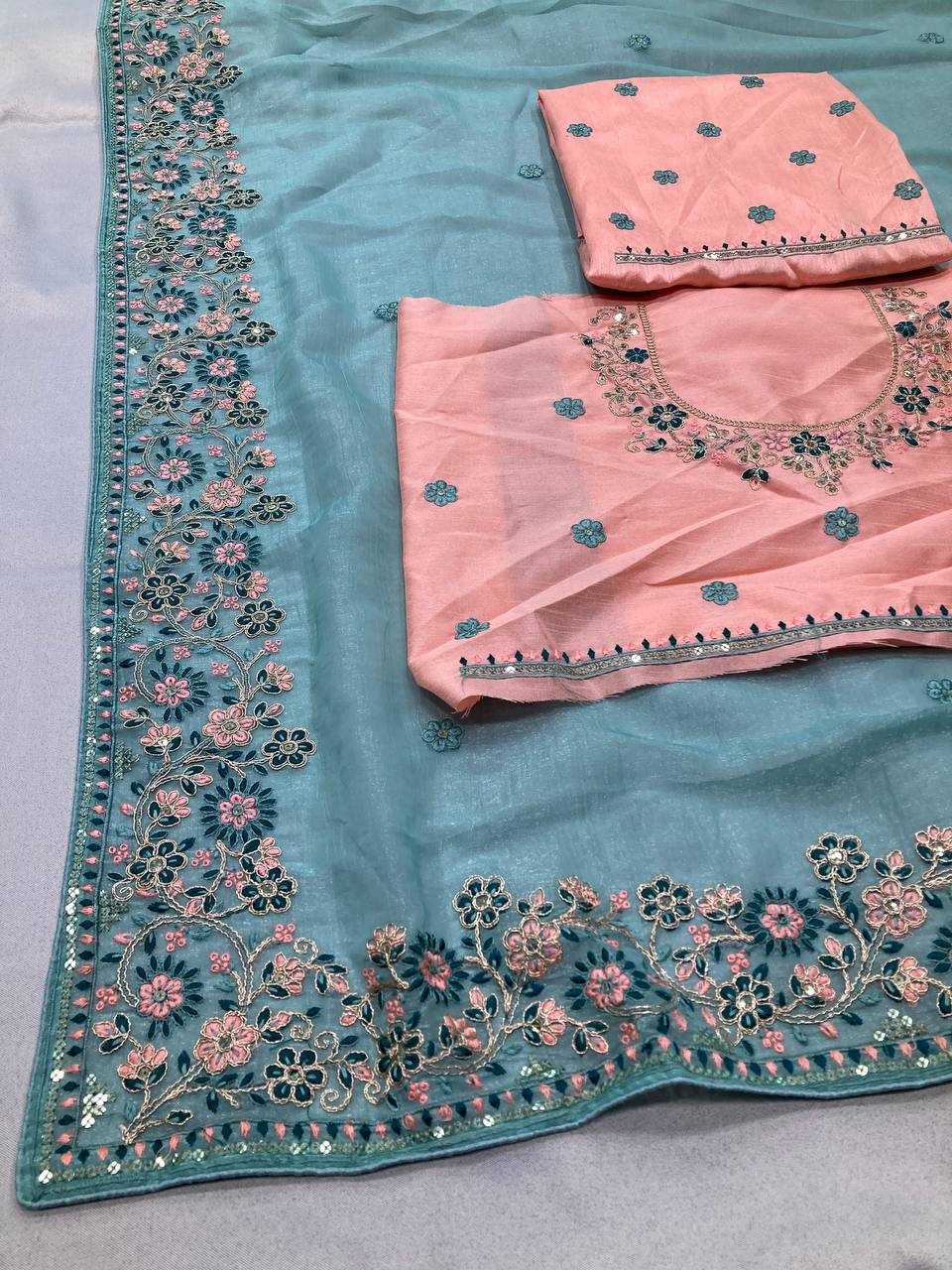Ynf Crunchi RIN188 Suvarna Silk Sarees Wedding Collections Wholesale Embroidered Silk Sarees Sangeet Outfits Manufacturer