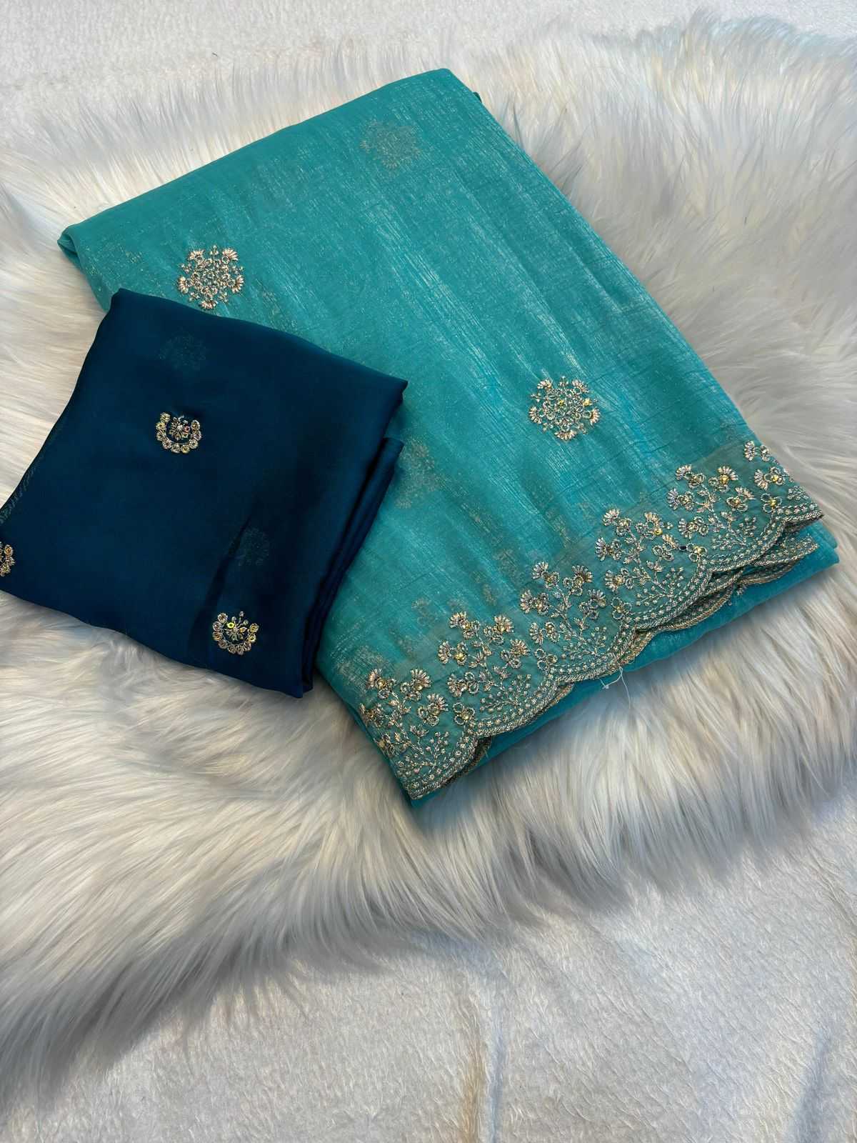 Ynf Crunchi RIN199 304 Sarees Wedding Collections Festive Collections Wholesale Designer Sarees Embroidered Sarees Wedding Outfits Manufacturer