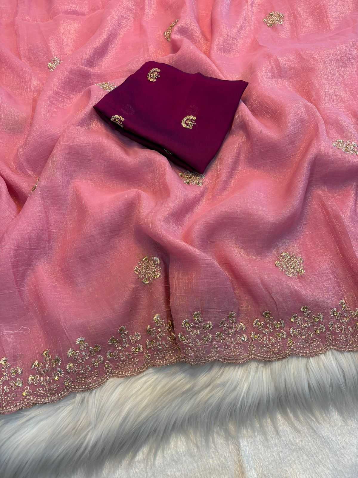 Ynf Crunchi RIN199 304 Sarees Wedding Collections Festive Collections Wholesale Designer Sarees Embroidered Sarees Wedding Outfits Manufacturer
