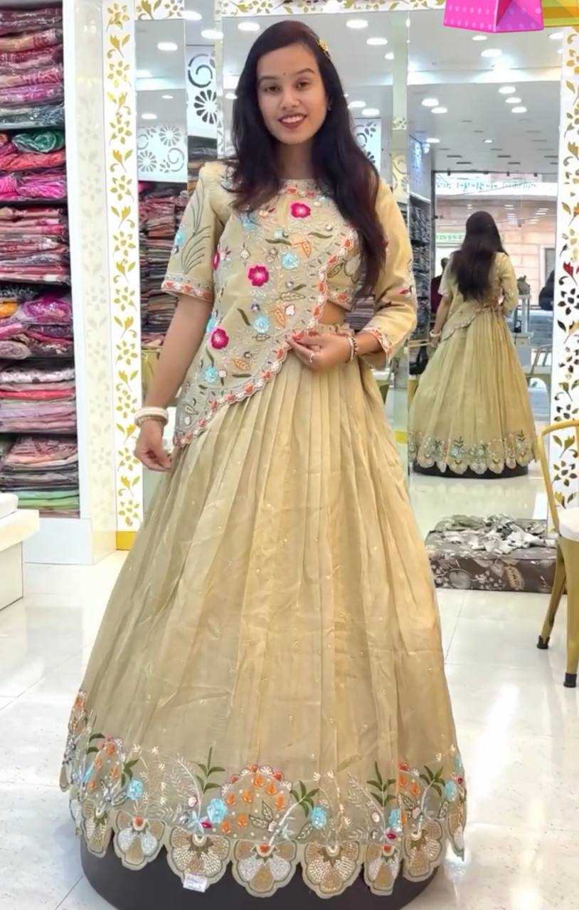 Ynf Crush Silk KESH497 243 Lehengas Wholesale Fancy Lehenga Silk Lehenga Embroidered Lehenga Manufacturer