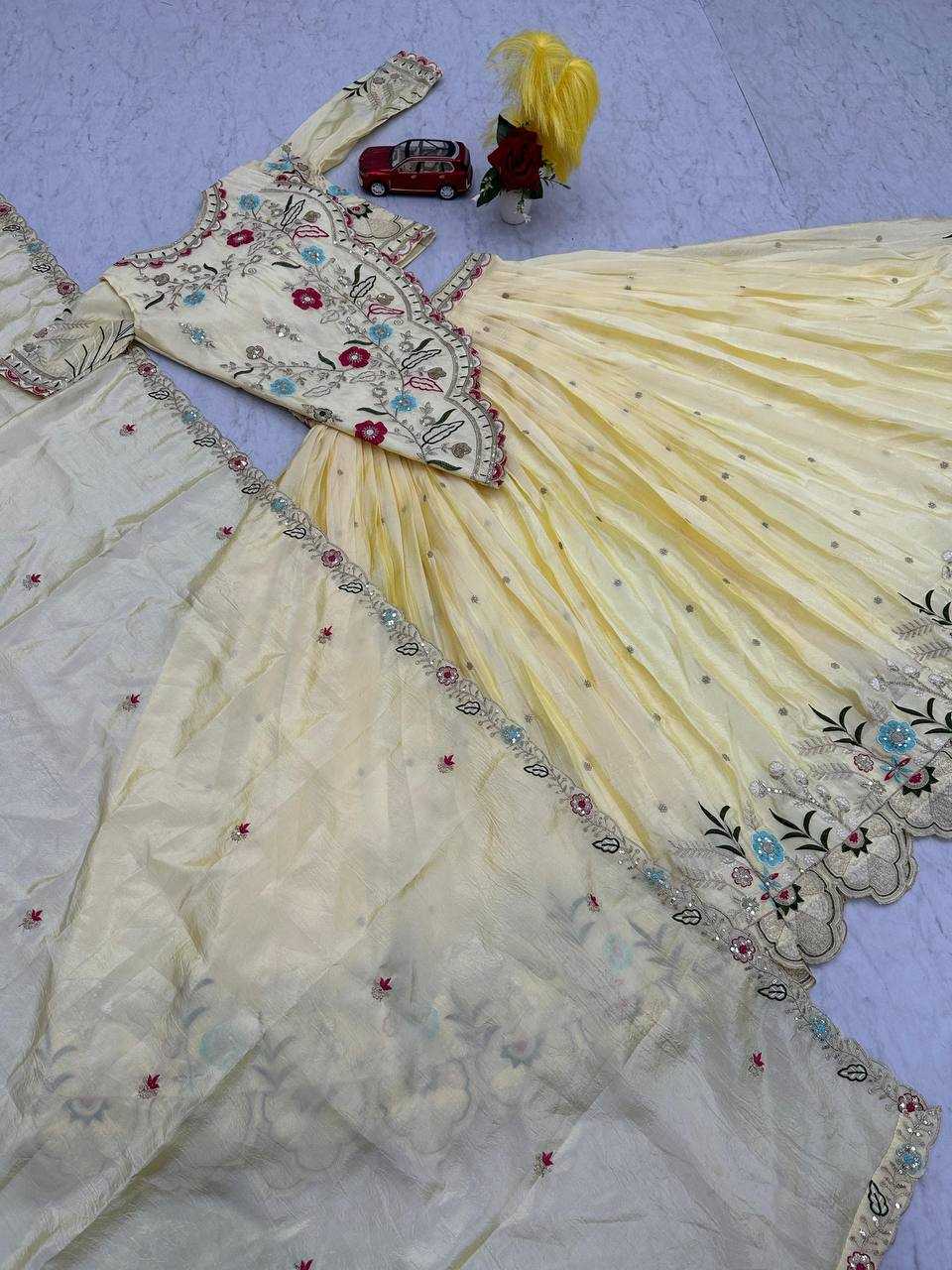 Ynf Crush Silk KESH497 243 Lehengas Wholesale Fancy Lehenga Silk Lehenga Embroidered Lehenga Manufacturer