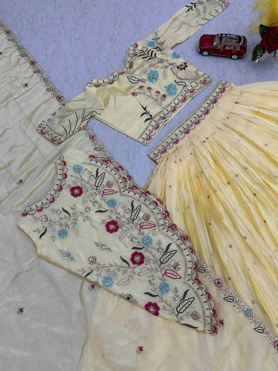 Ynf Crush Silk KESH497 243 Lehengas Wholesale Fancy Lehenga Silk Lehenga Embroidered Lehenga Manufacturer