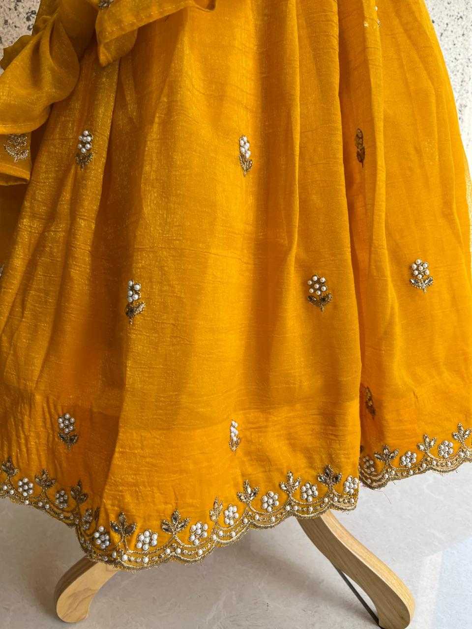 Ynf Crush Silk KESH503 8109 Kids Wear Wholesale Kids Gown Kids Ethnic Gowns Manufacturer