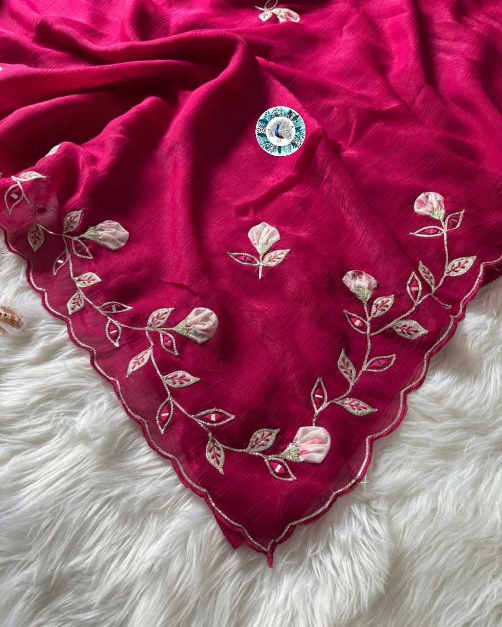 Ynf Crush Silk RIN128 gottpati Silk Sarees Wedding Collections Festive Collections Wholesale Soft Silk Sarees Traditional Silk Sarees Designer Silk Sarees Manufacturer