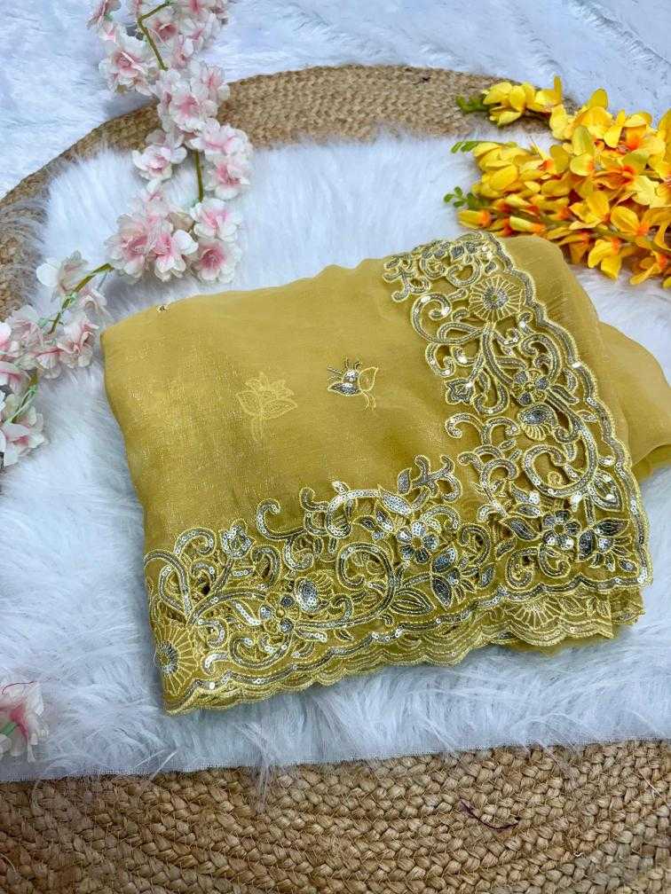 Ynf Crush Silk RIN164 Grace Silk Sarees Festive Collections Wholesale Soft Silk Sarees Designer Silk Sarees Yellow Silk Sarees Manufacturer