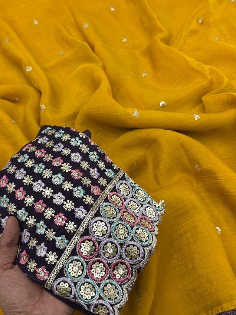 Ynf Crush Silk RIN171 887 Sarees Wholesale Designer Sarees Sequins Work Saree Manufacturer