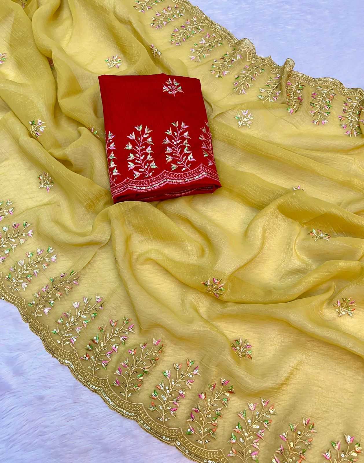 Ynf Crush Silk RIN198 315 Silk Sarees Wedding Collections Festive Collections Wholesale Designer Silk Sarees Silk Sarees For Weddings Embroidered Silk Sarees Manufacturer