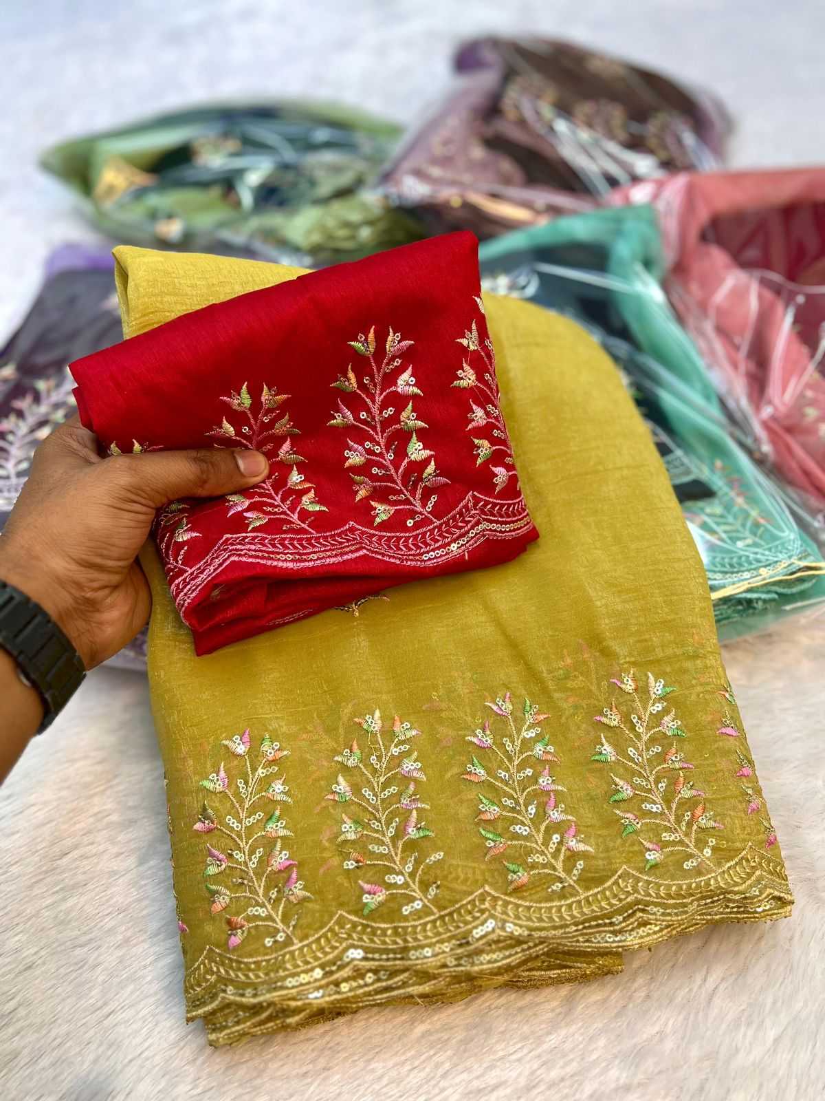 Ynf Crush Silk RIN198 315 Silk Sarees Wedding Collections Festive Collections Wholesale Designer Silk Sarees Silk Sarees For Weddings Embroidered Silk Sarees Manufacturer