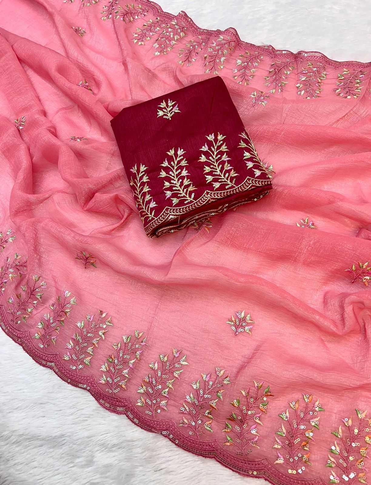 Ynf Crush Silk RIN198 315 Silk Sarees Wedding Collections Festive Collections Wholesale Designer Silk Sarees Silk Sarees For Weddings Embroidered Silk Sarees Manufacturer