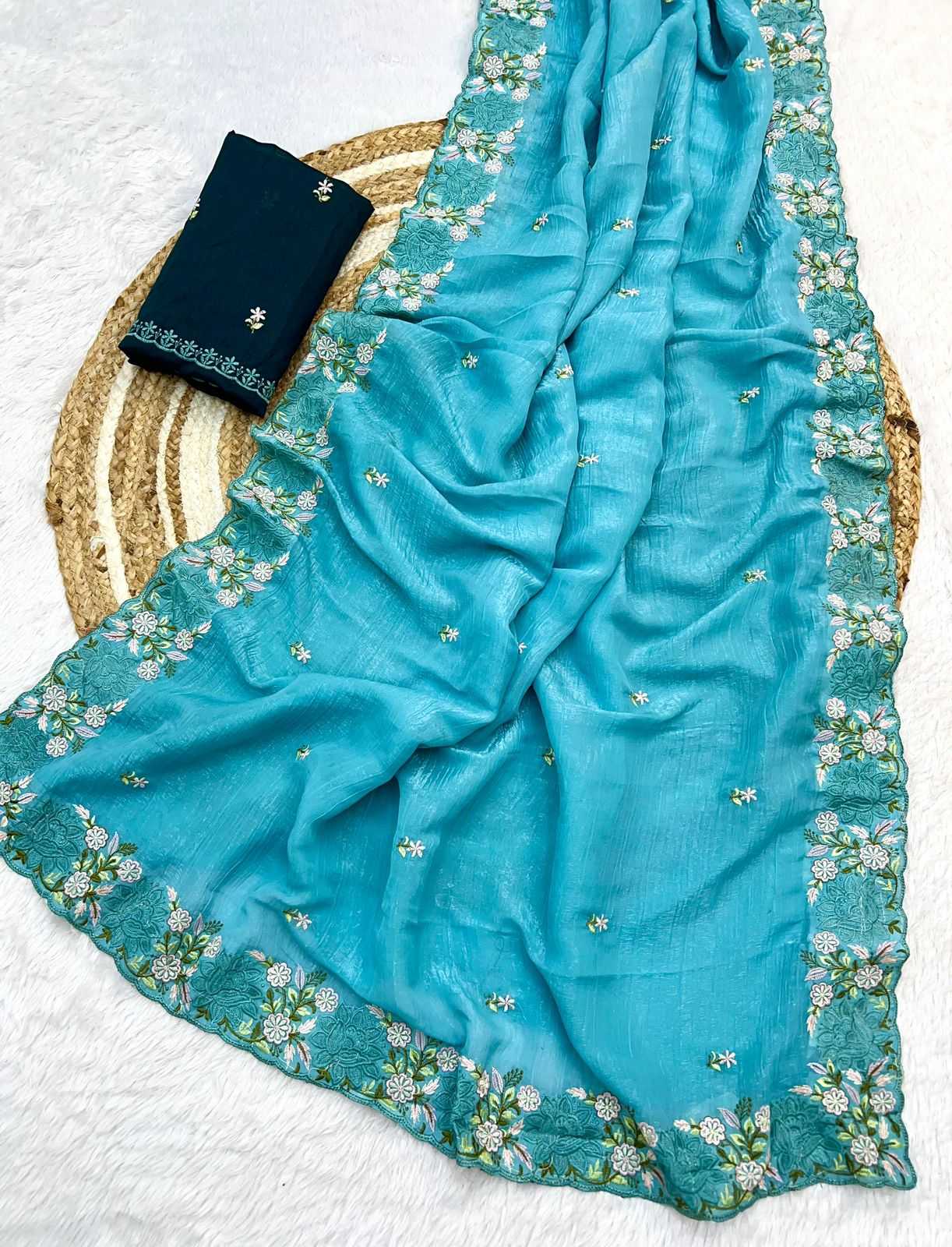 Ynf Crush Silk RIN198 Arrivals Silk Sarees Festive Collections Wholesale Designer Silk Sarees Silk Sarees For Weddings Embroidered Silk Sarees Manufacturer
