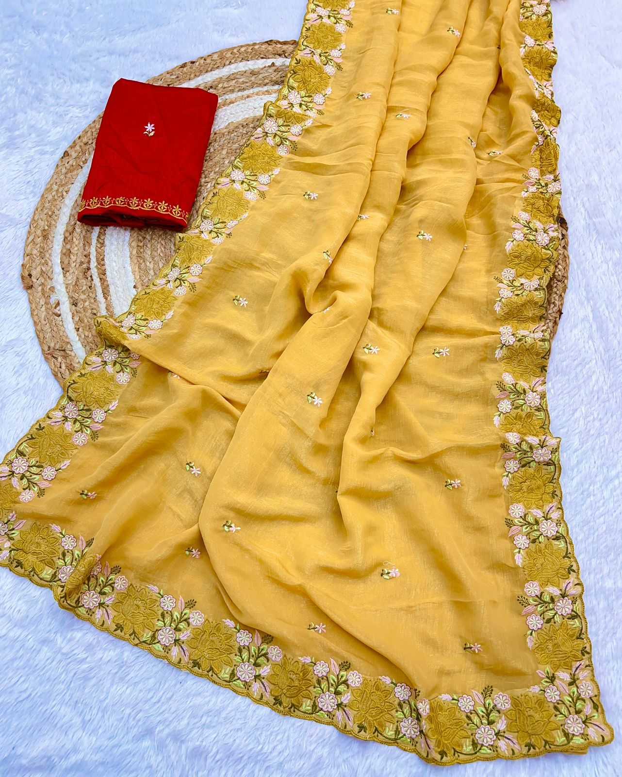 Ynf Crush Silk RIN198 Arrivals Silk Sarees Festive Collections Wholesale Designer Silk Sarees Silk Sarees For Weddings Embroidered Silk Sarees Manufacturer