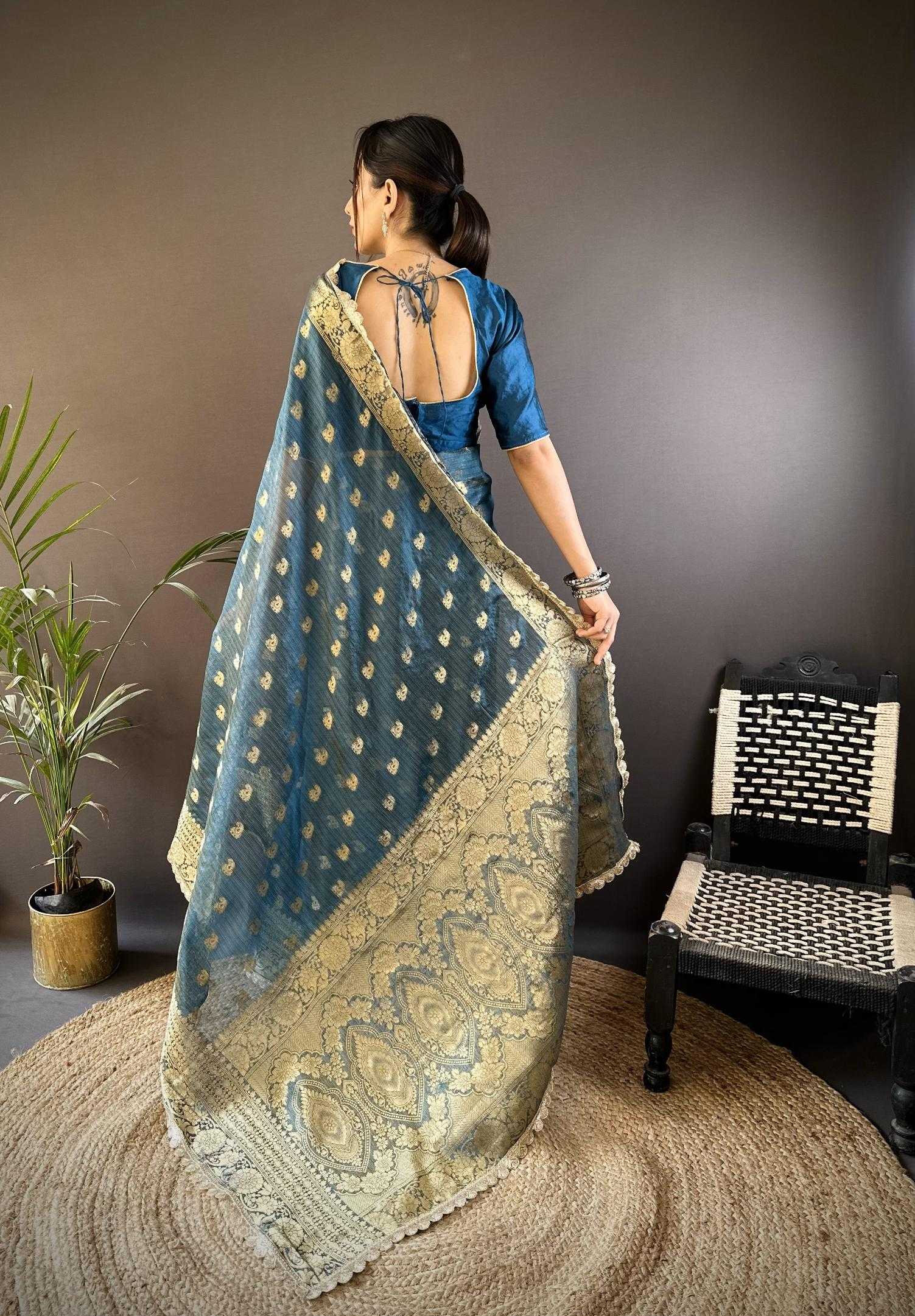 Ynf Crush Silk RIN211 Mohini-Vol-17 Sarees Wholesale Designer Sarees Fancy Sarees Tissue Silk Saree Manufacturer
