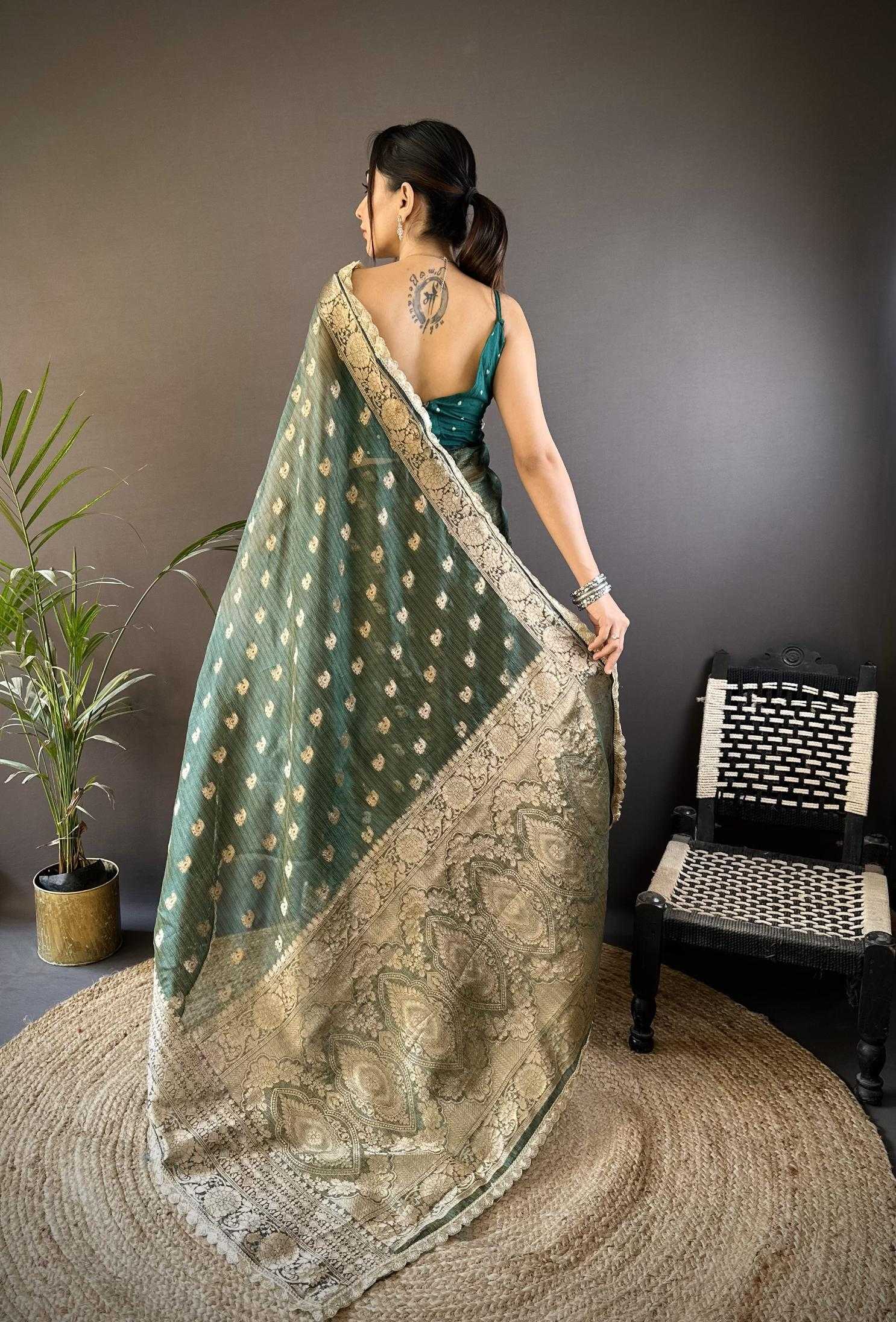 Ynf Crush Silk RIN211 Mohini-Vol-17 Sarees Wholesale Designer Sarees Fancy Sarees Tissue Silk Saree Manufacturer