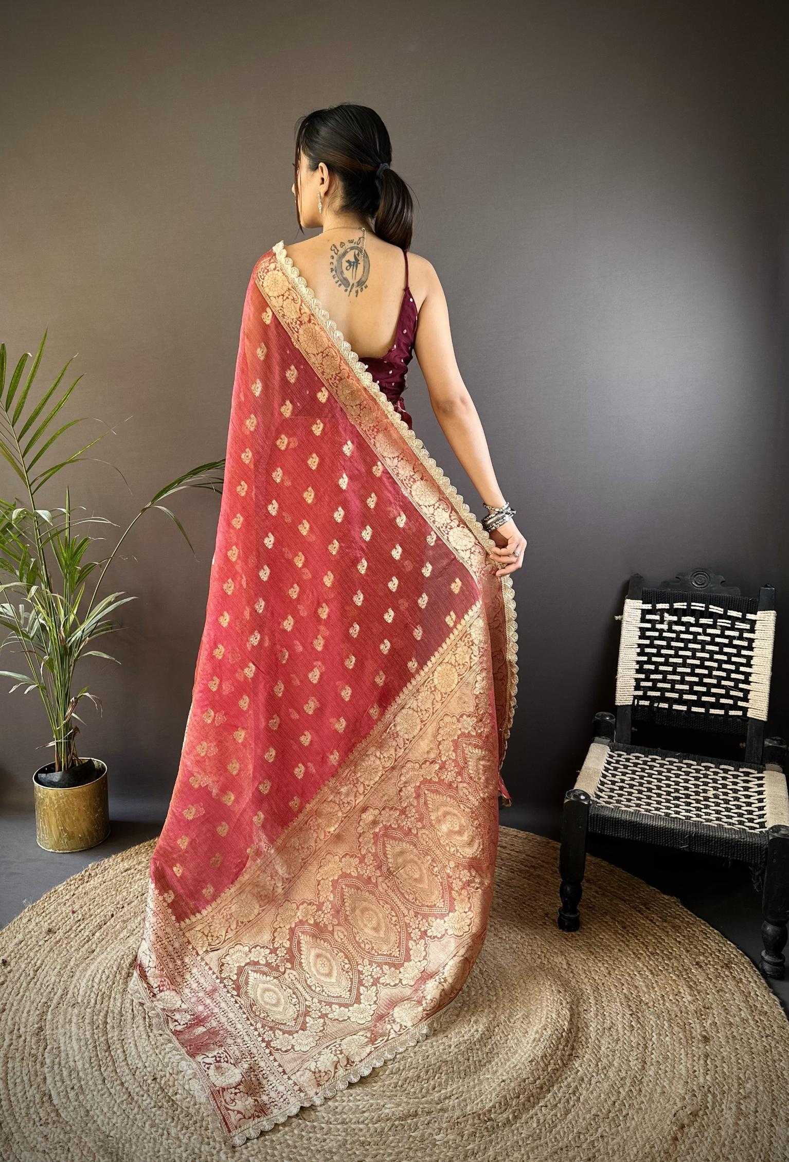 Ynf Crush Silk RIN211 Mohini-Vol-17 Sarees Wholesale Designer Sarees Fancy Sarees Tissue Silk Saree Manufacturer